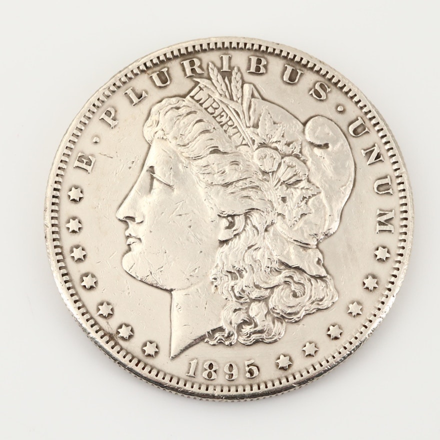 Key Date Low Mintage 1895-S Morgan Silver Dollar