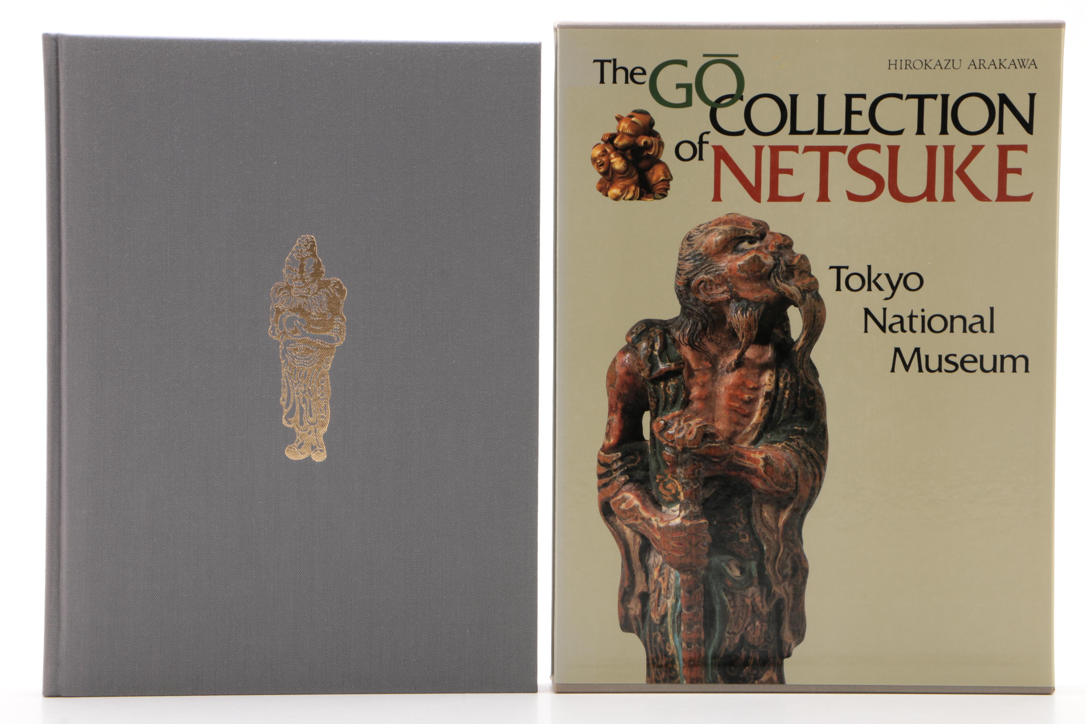 Japanese Netsuke Books including "Living Masters of Netsuke" by Miriam Kinsey