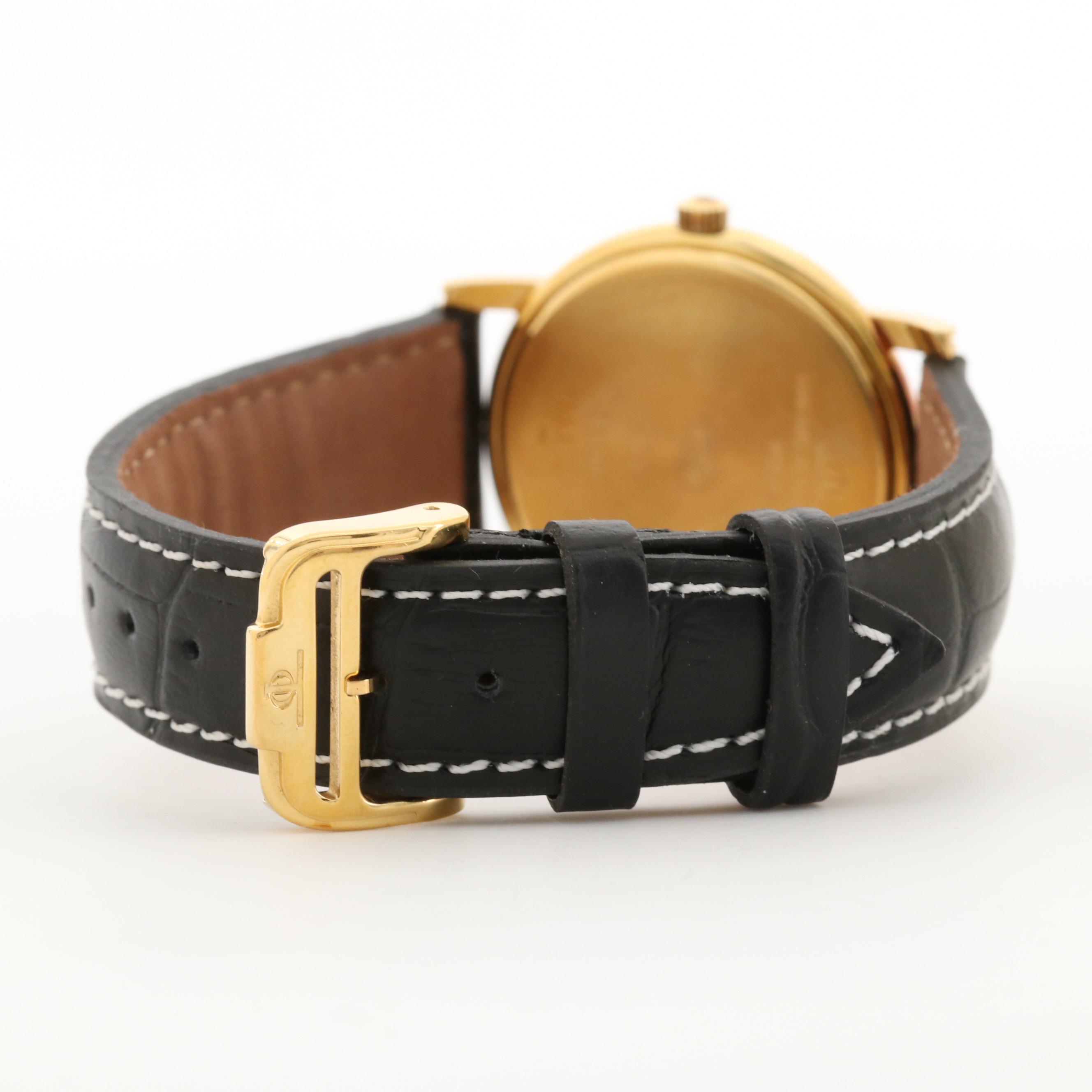 Baume & Mercier Classima 18K Gold Stem Wind Watch