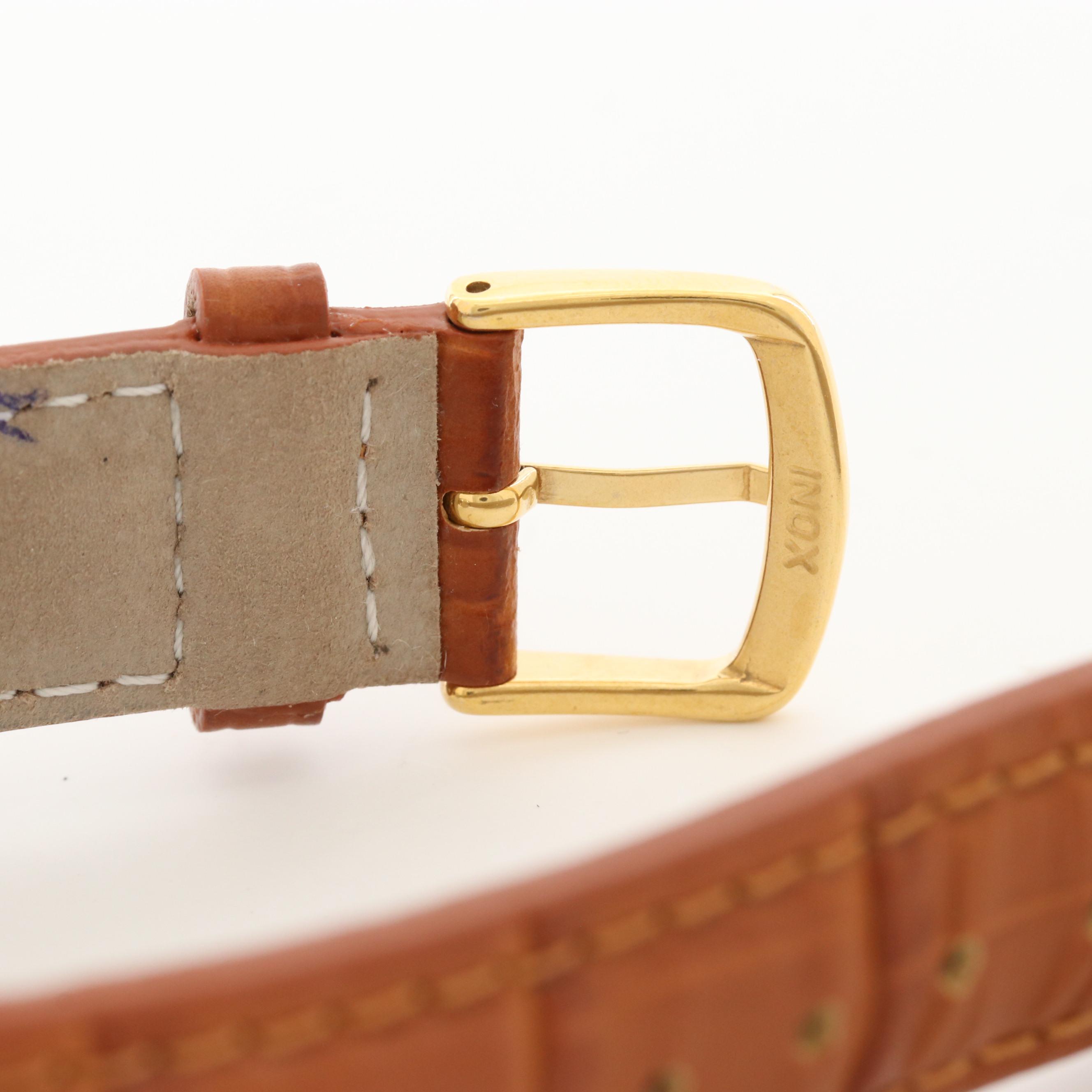 Rolex Oyster Perpetual Date Gold Shell Watch