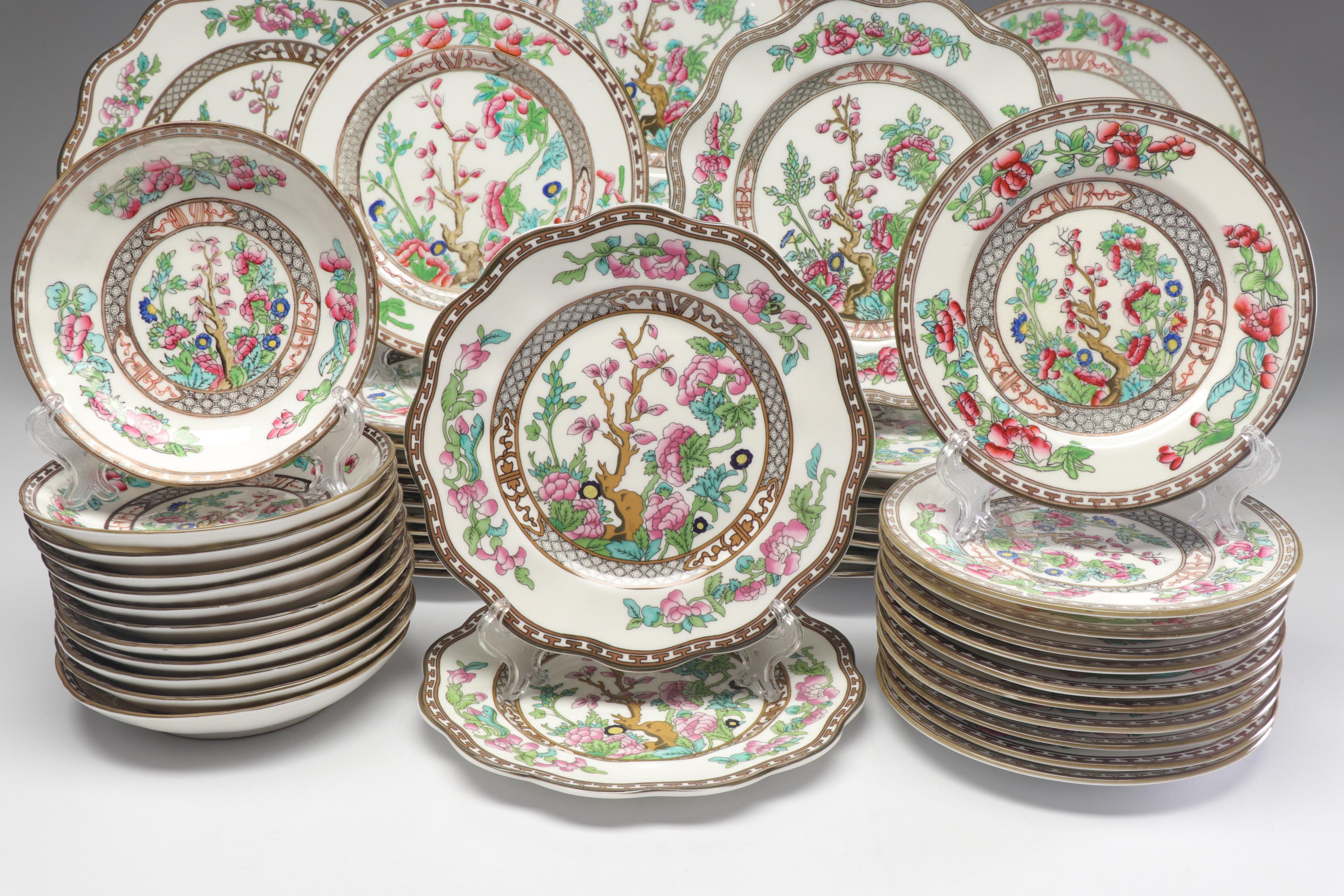 Coalport "The Indian Tree" Bone China Dinnerware