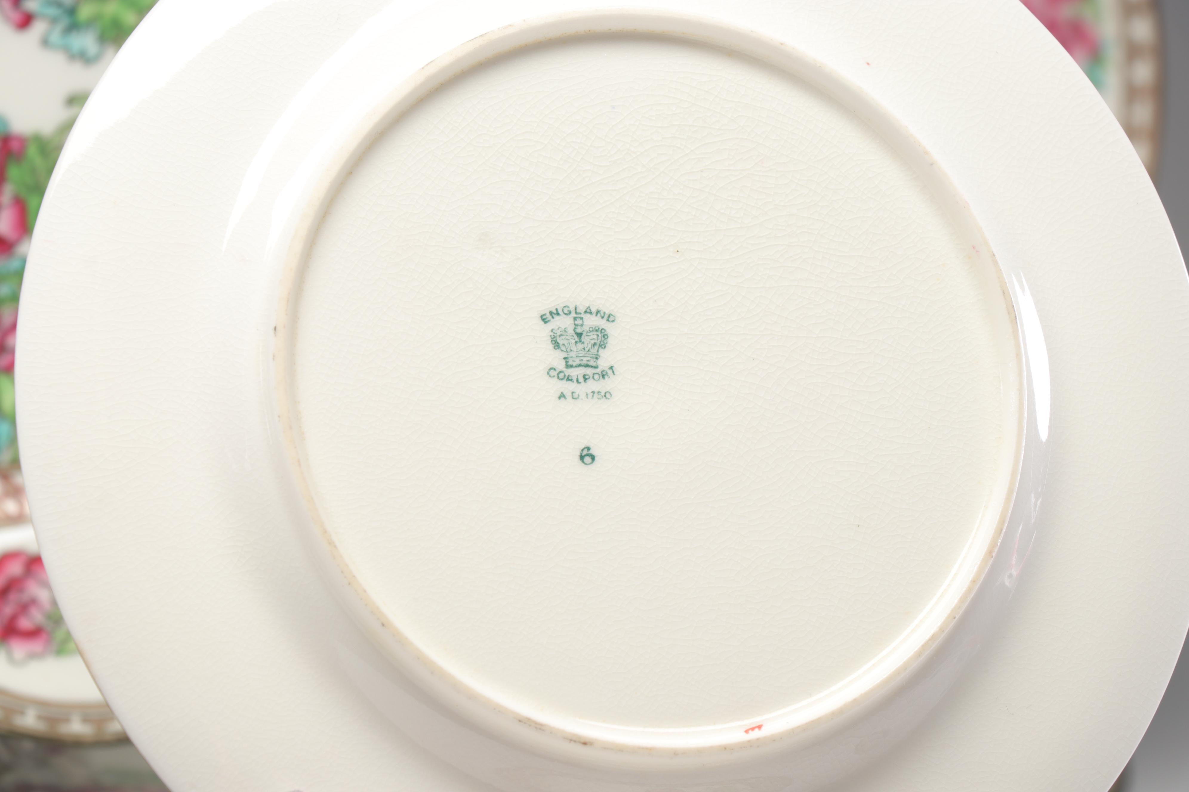Coalport "The Indian Tree" Bone China Dinnerware