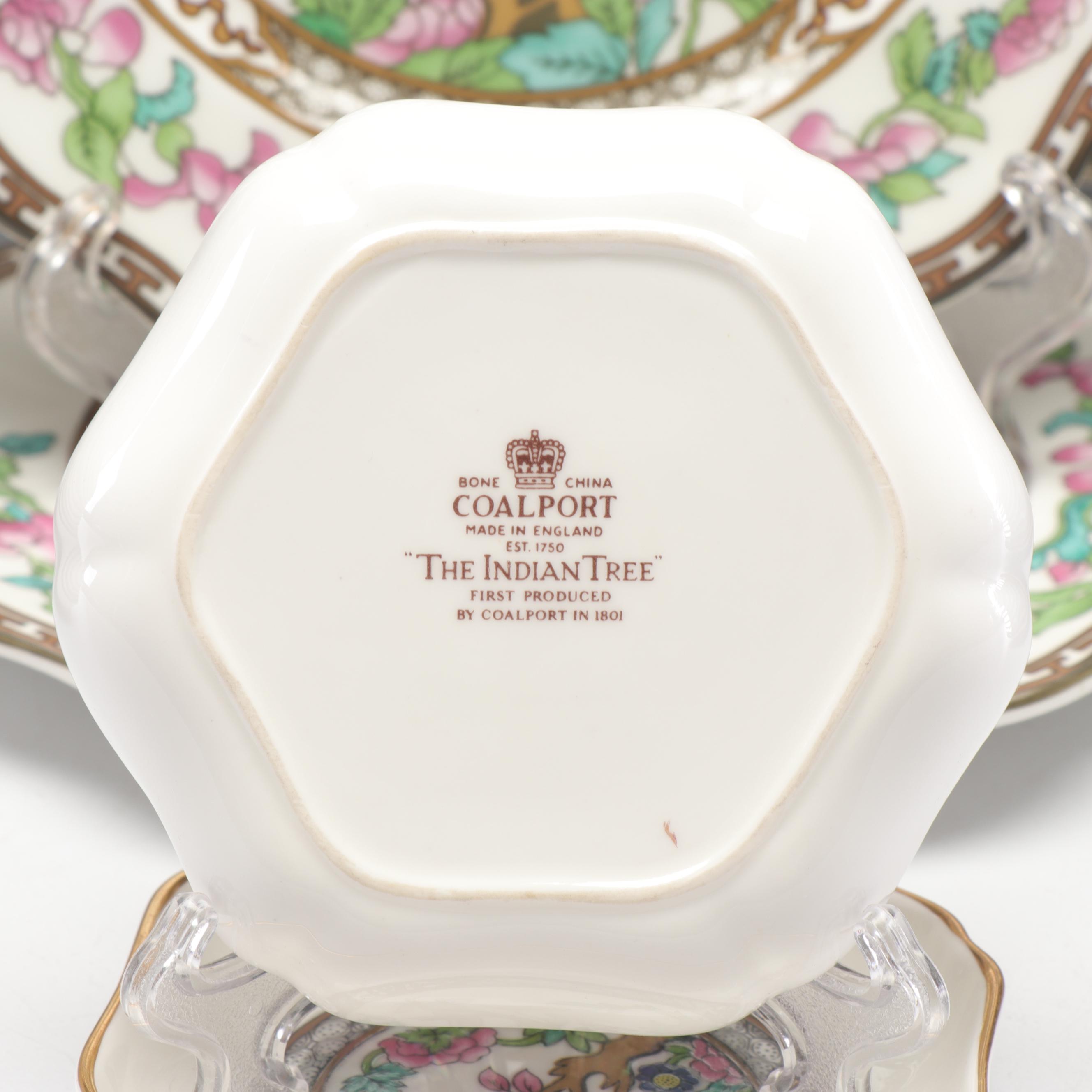 Coalport "The Indian Tree" Bone China Dinnerware
