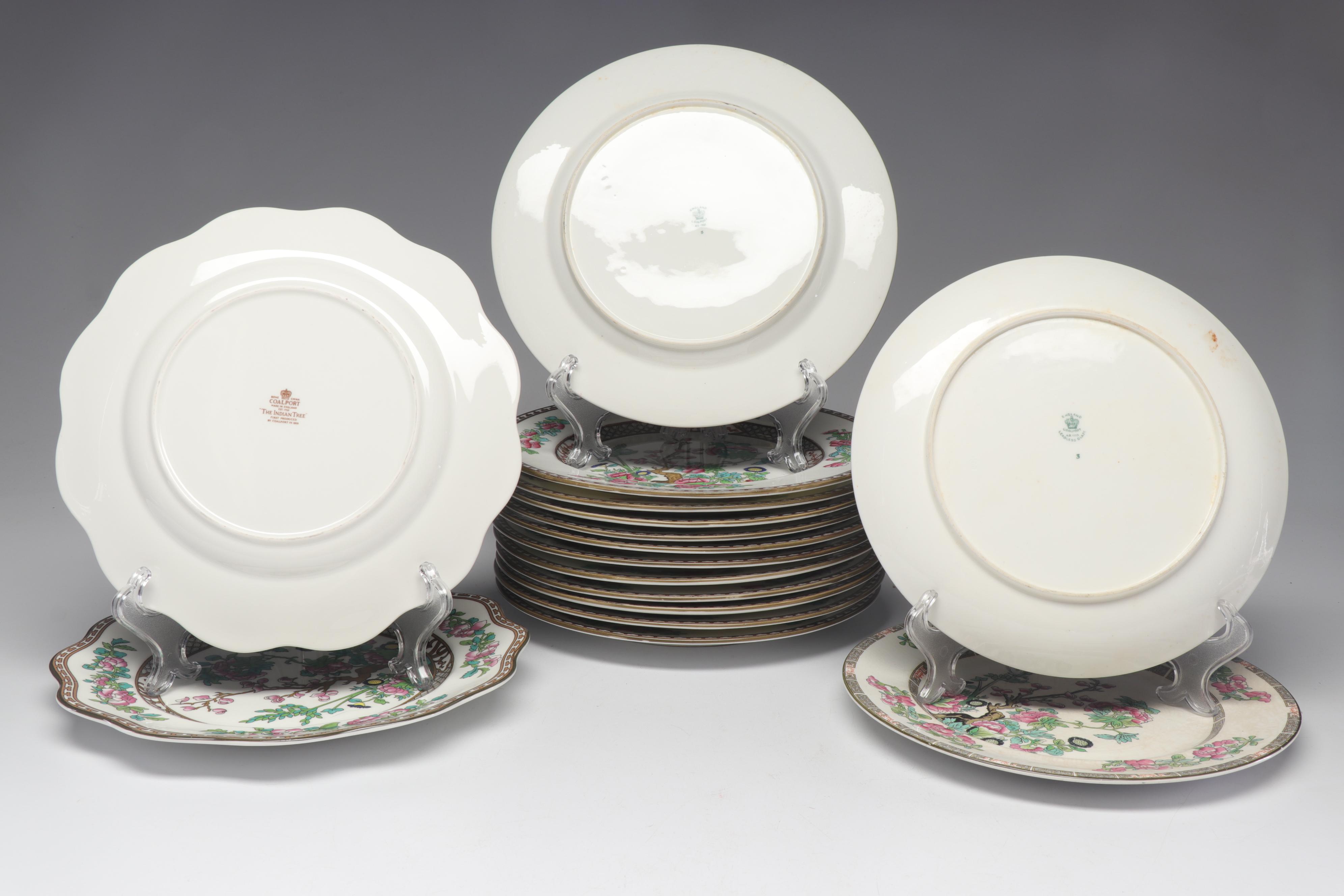 Coalport "The Indian Tree" Bone China Dinnerware