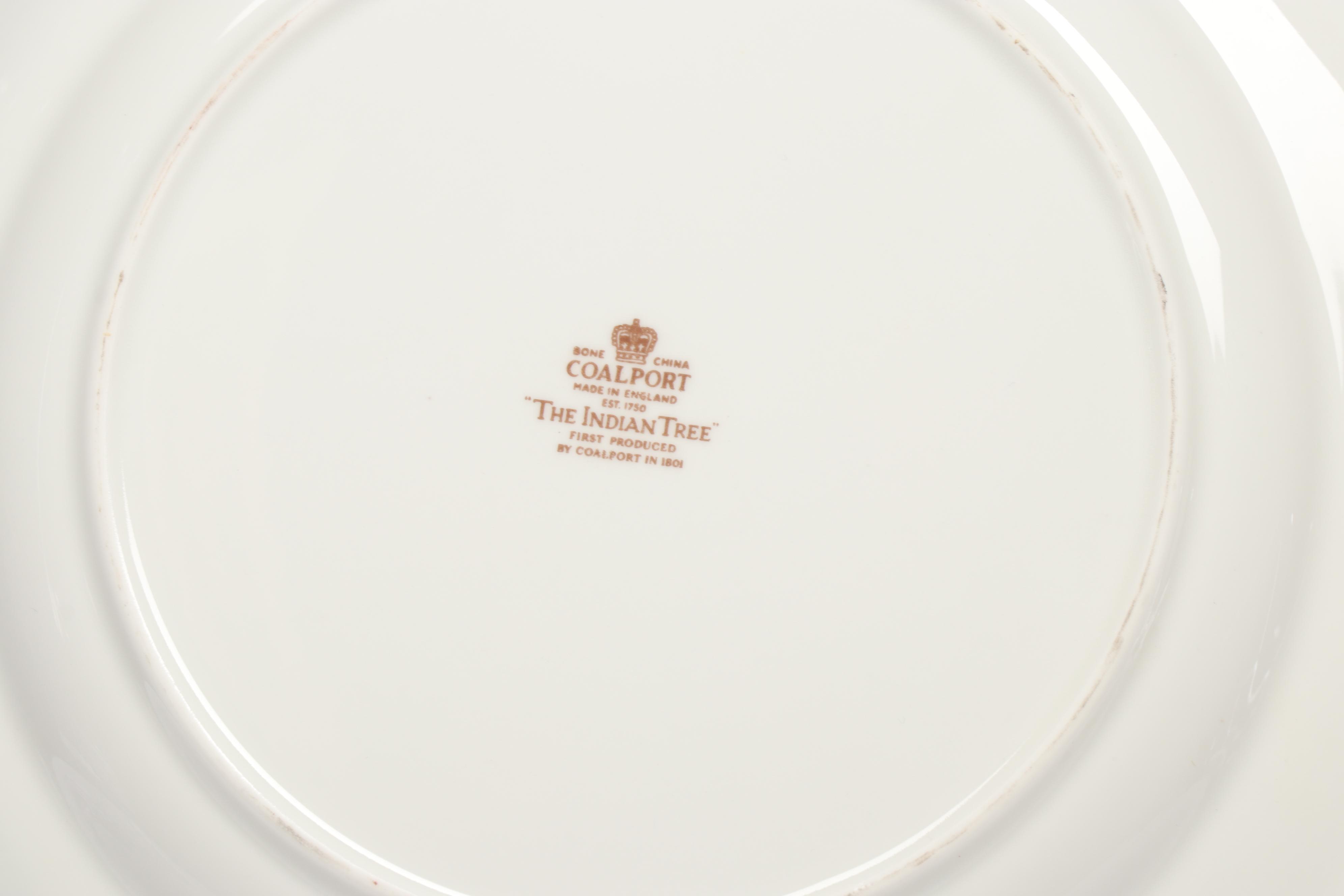 Coalport "The Indian Tree" Bone China Dinnerware