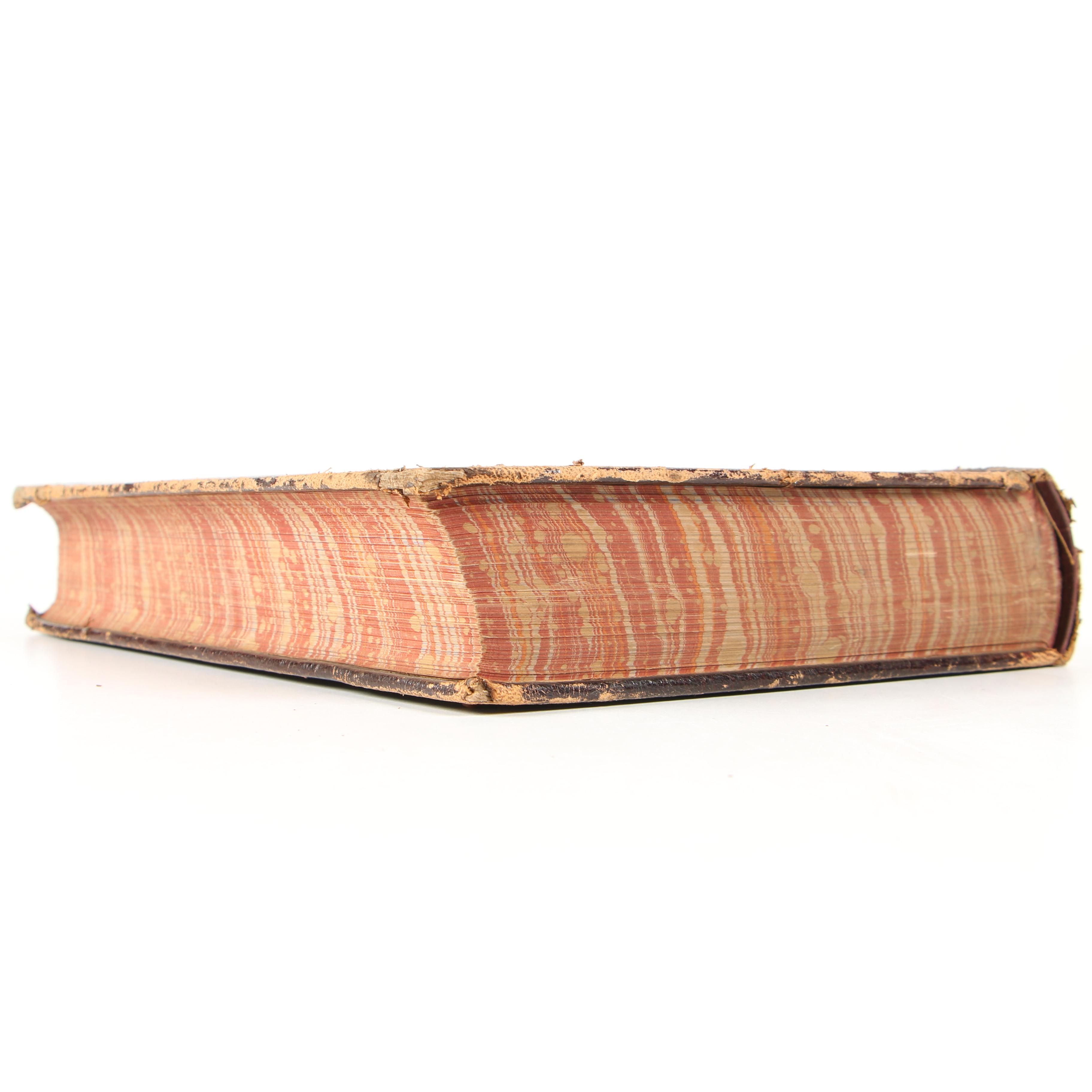 Antique Leather Bound Books on United States History