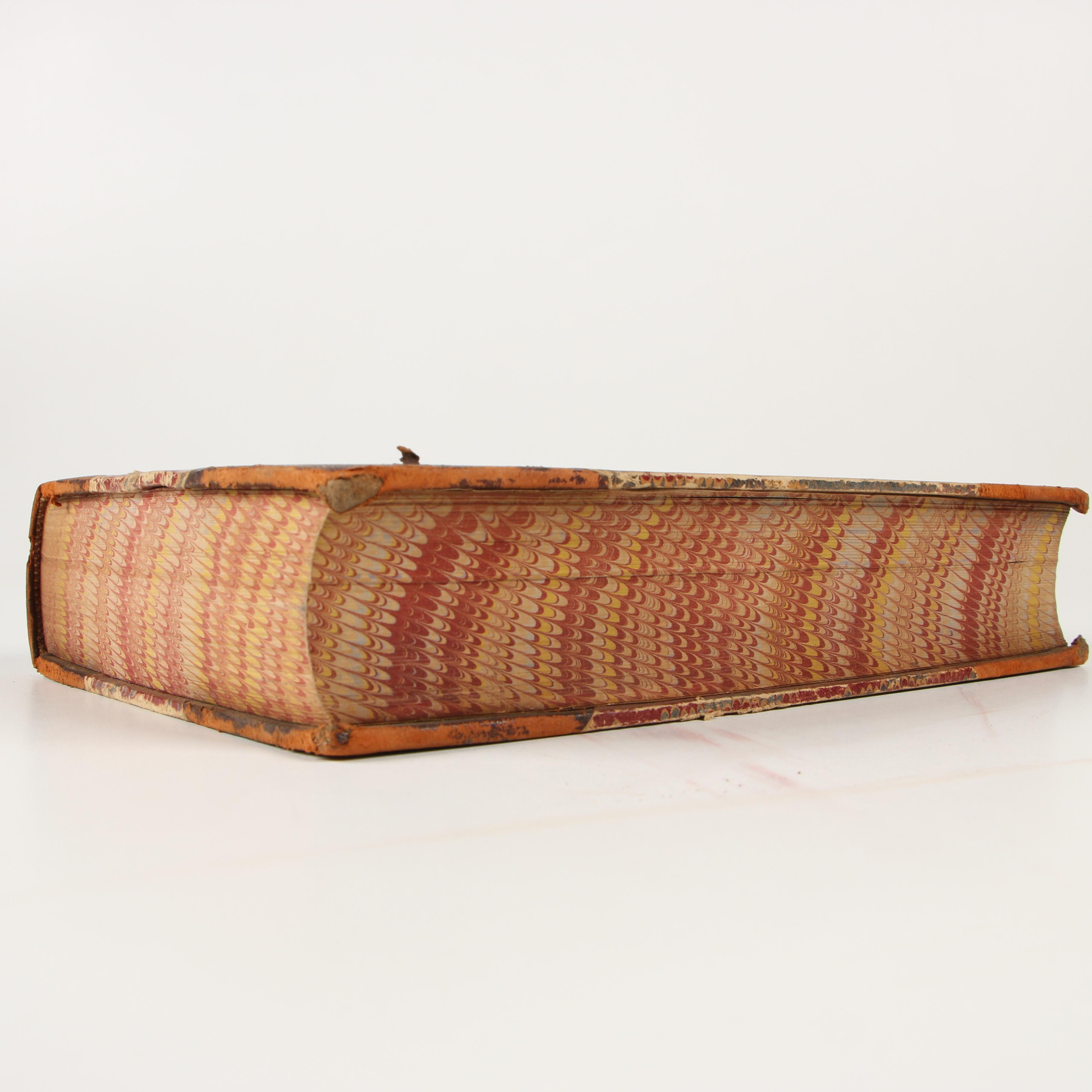 Antique Leather Bound Books on United States History