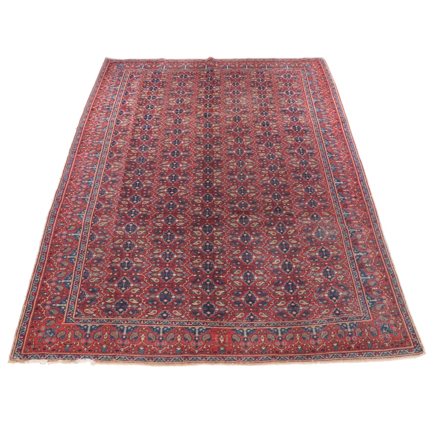 Hand-Knotted Turkish Kayseri Wool Rug