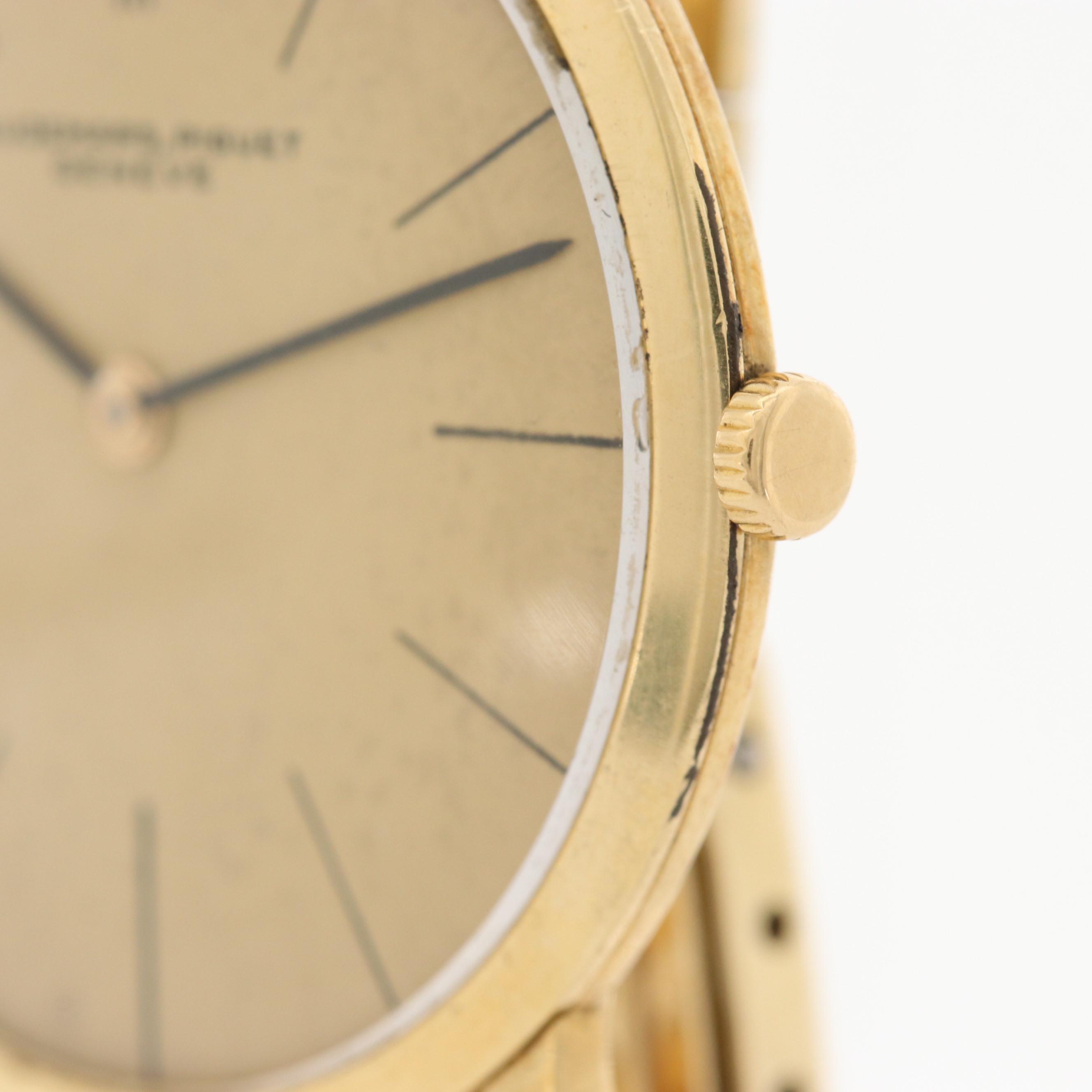 Audemars - Piguet Slim 18K and 14K Yellow Gold Watch