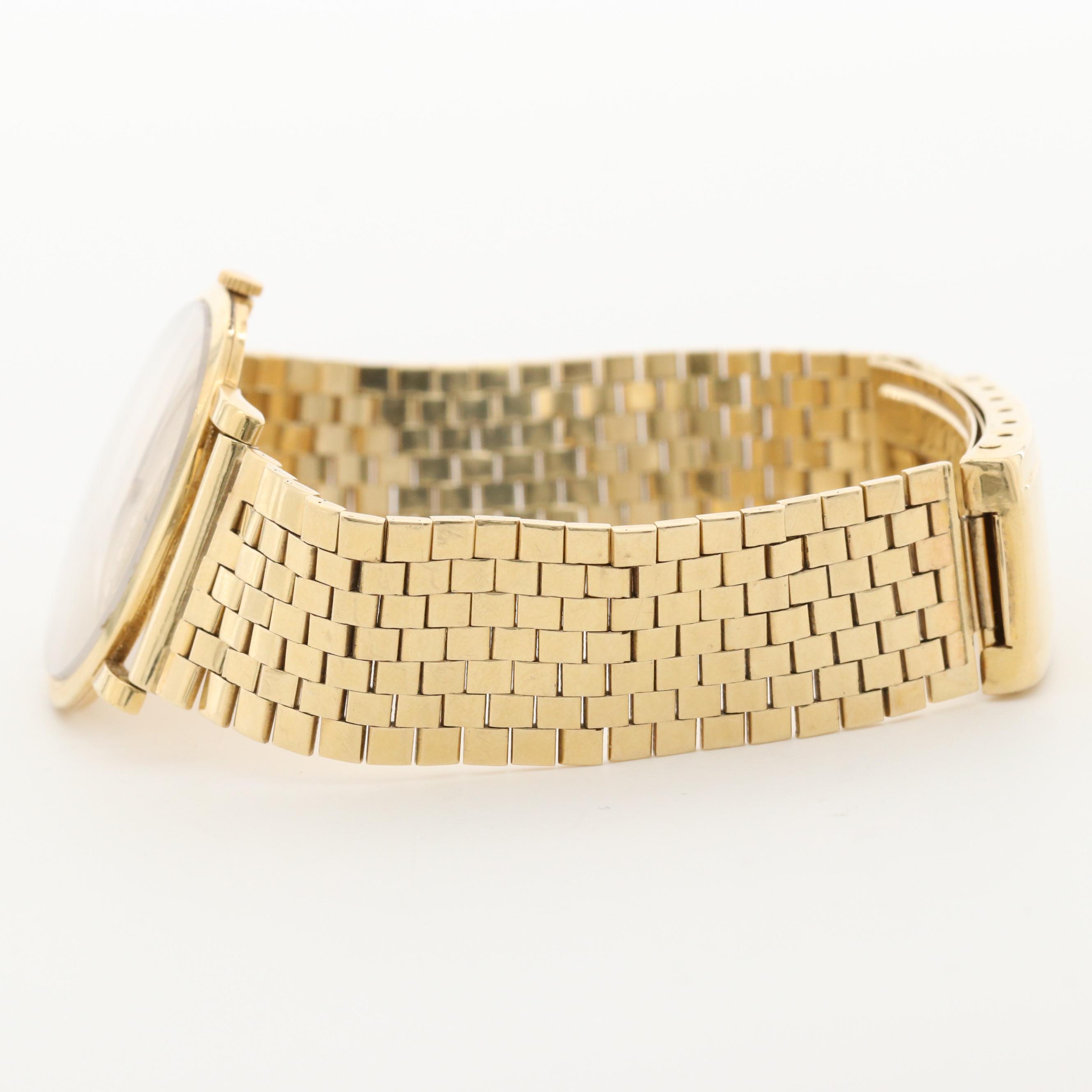 Audemars - Piguet Slim 18K and 14K Yellow Gold Watch