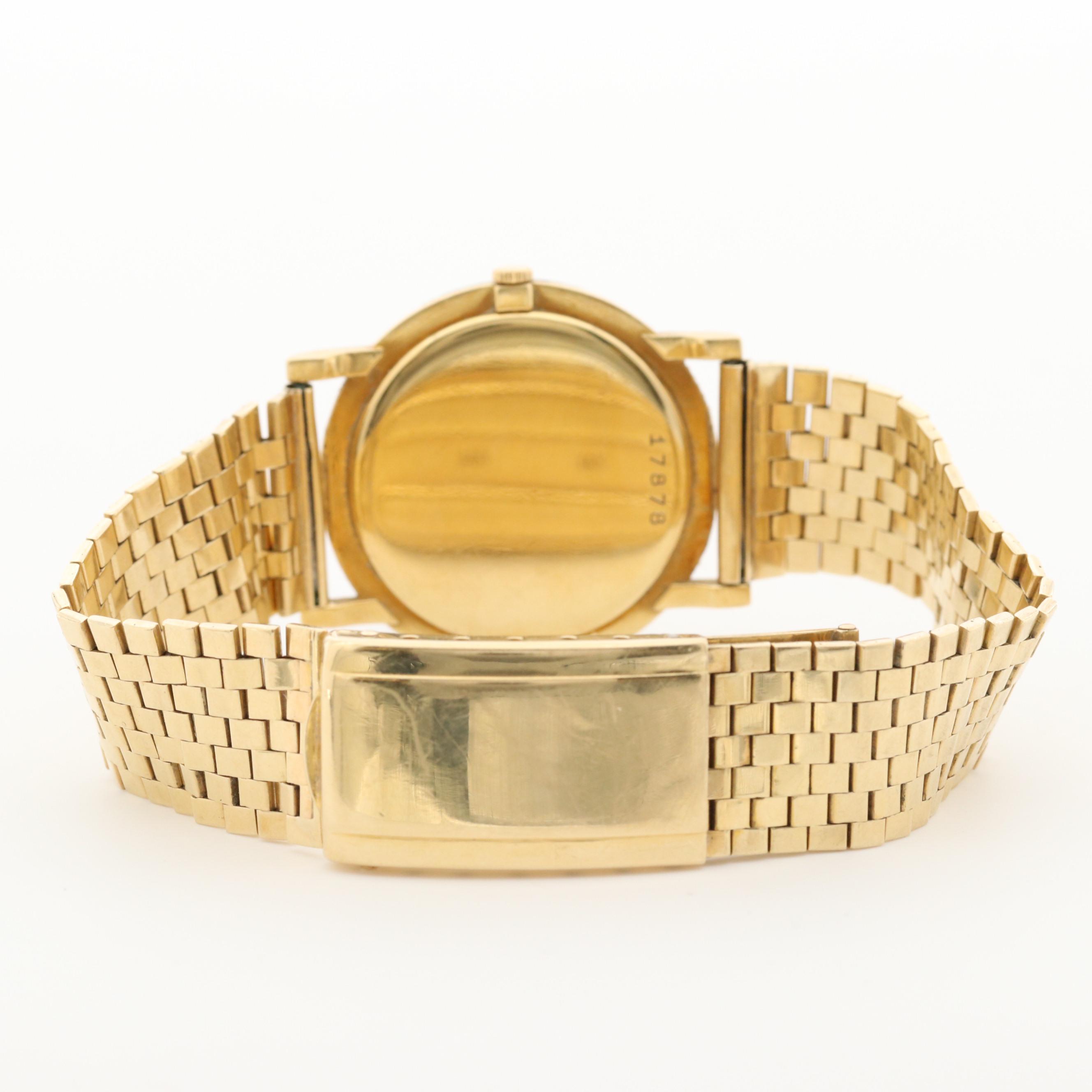 Audemars - Piguet Slim 18K and 14K Yellow Gold Watch