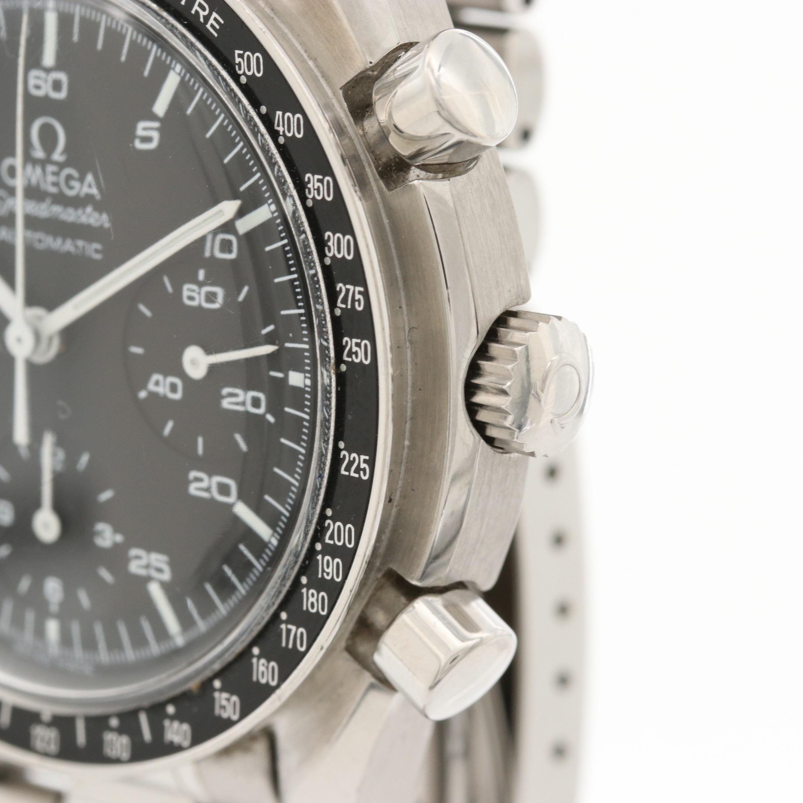 Omega Speedmaster Reduced Stainless Steel Automatic Watch