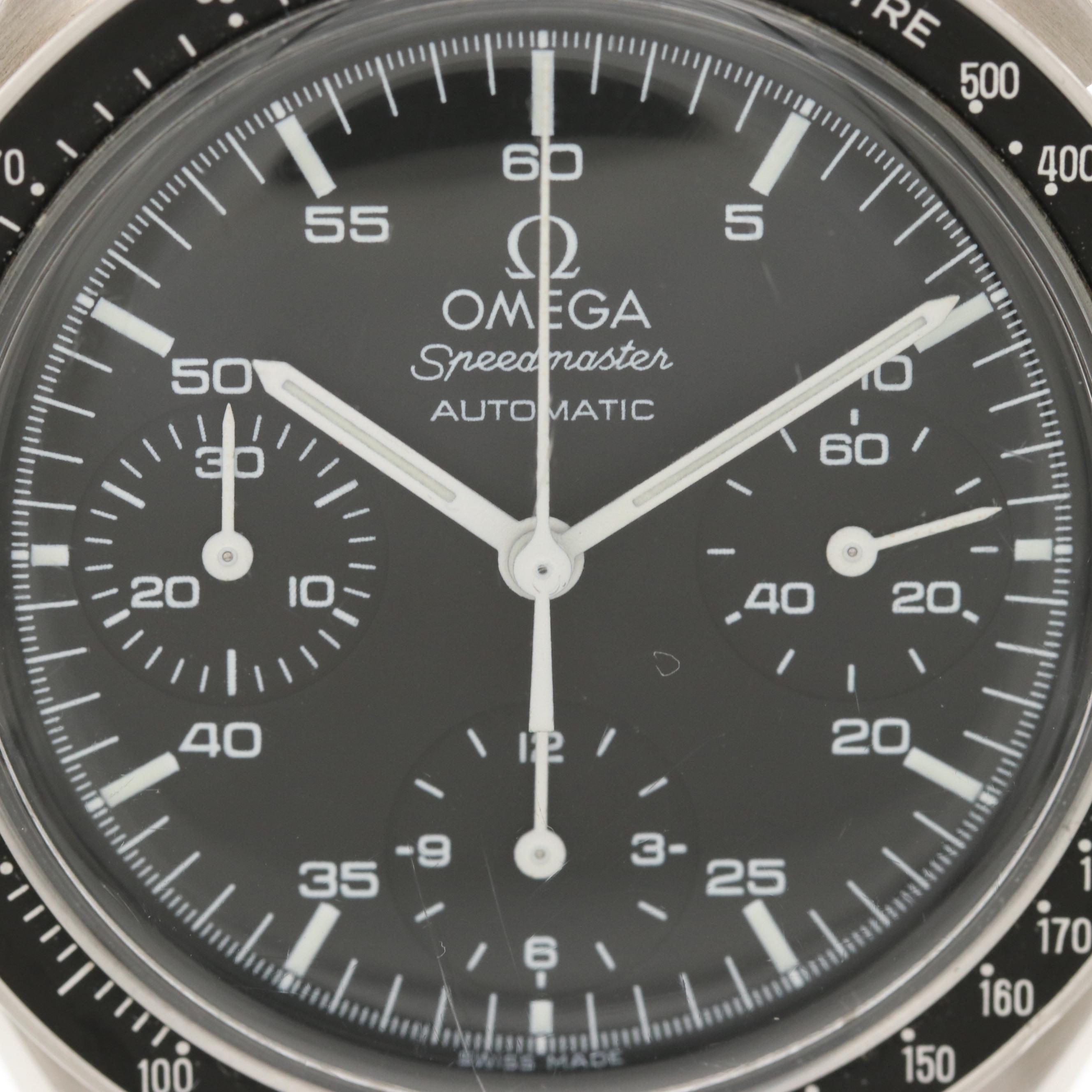 Omega Speedmaster Reduced Stainless Steel Automatic Watch