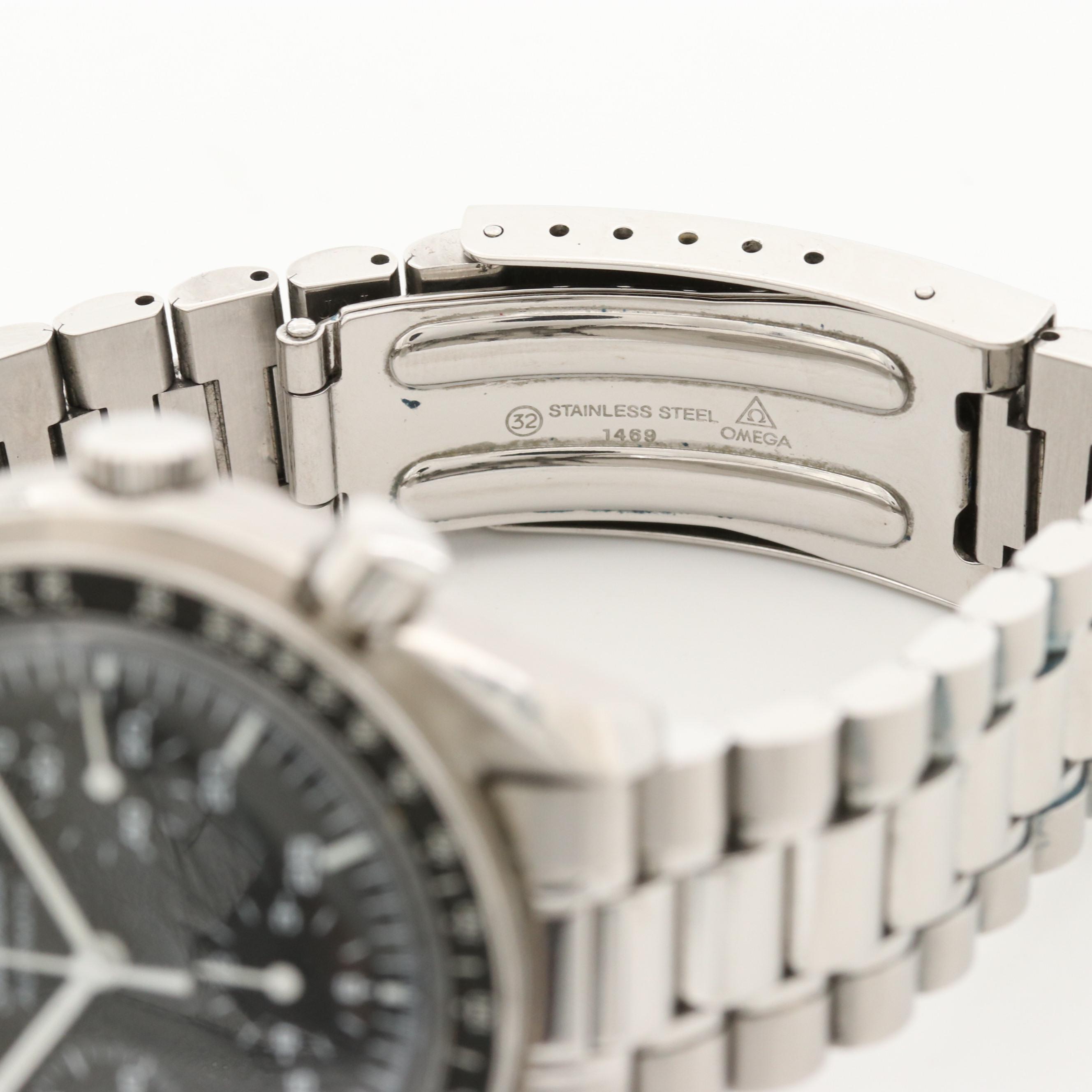 Omega Speedmaster Reduced Stainless Steel Automatic Watch