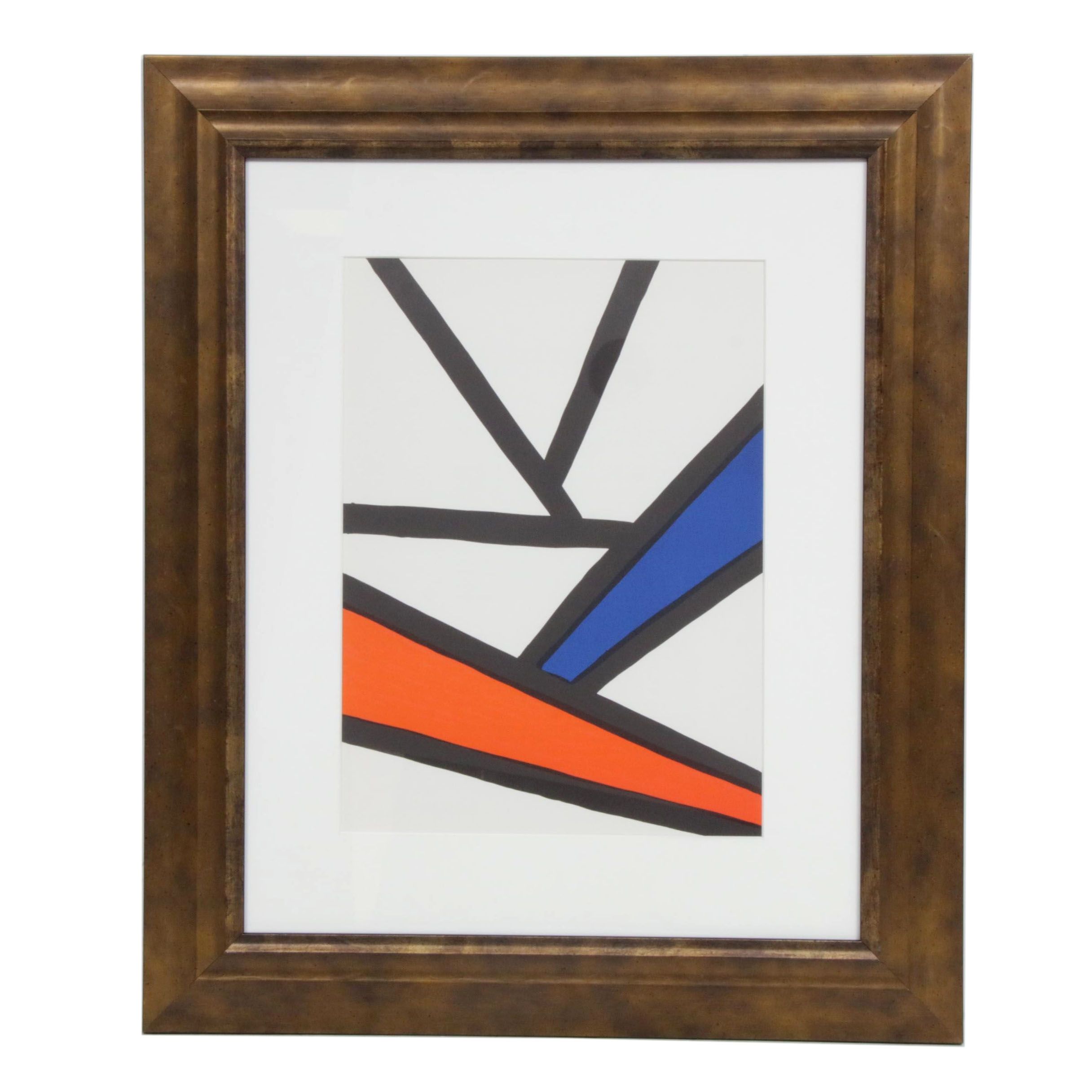 Alexander Calder Color Lithograph for "Derrière le Miroir"