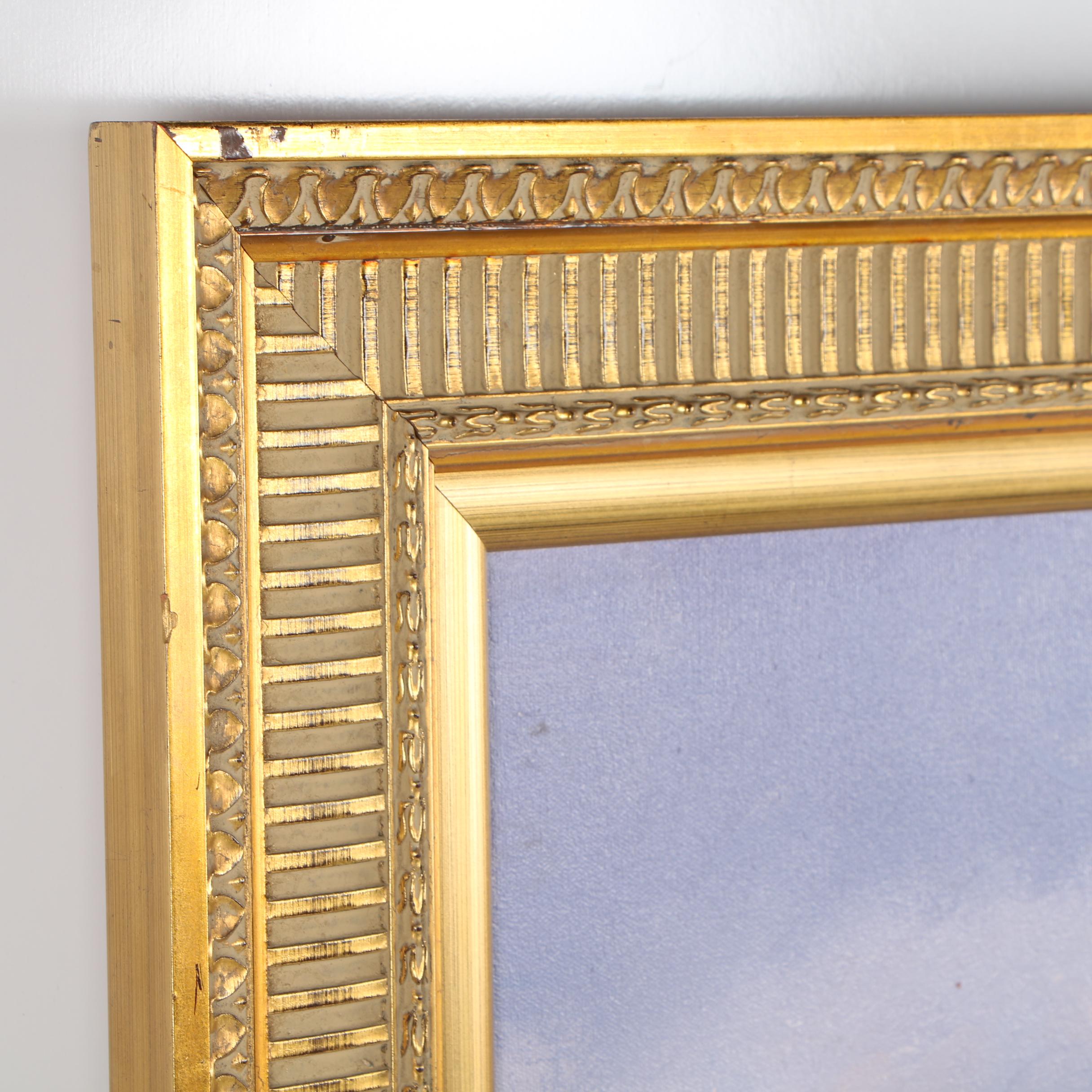 Paul Burkle Oil Painting "Lone Fisherman"