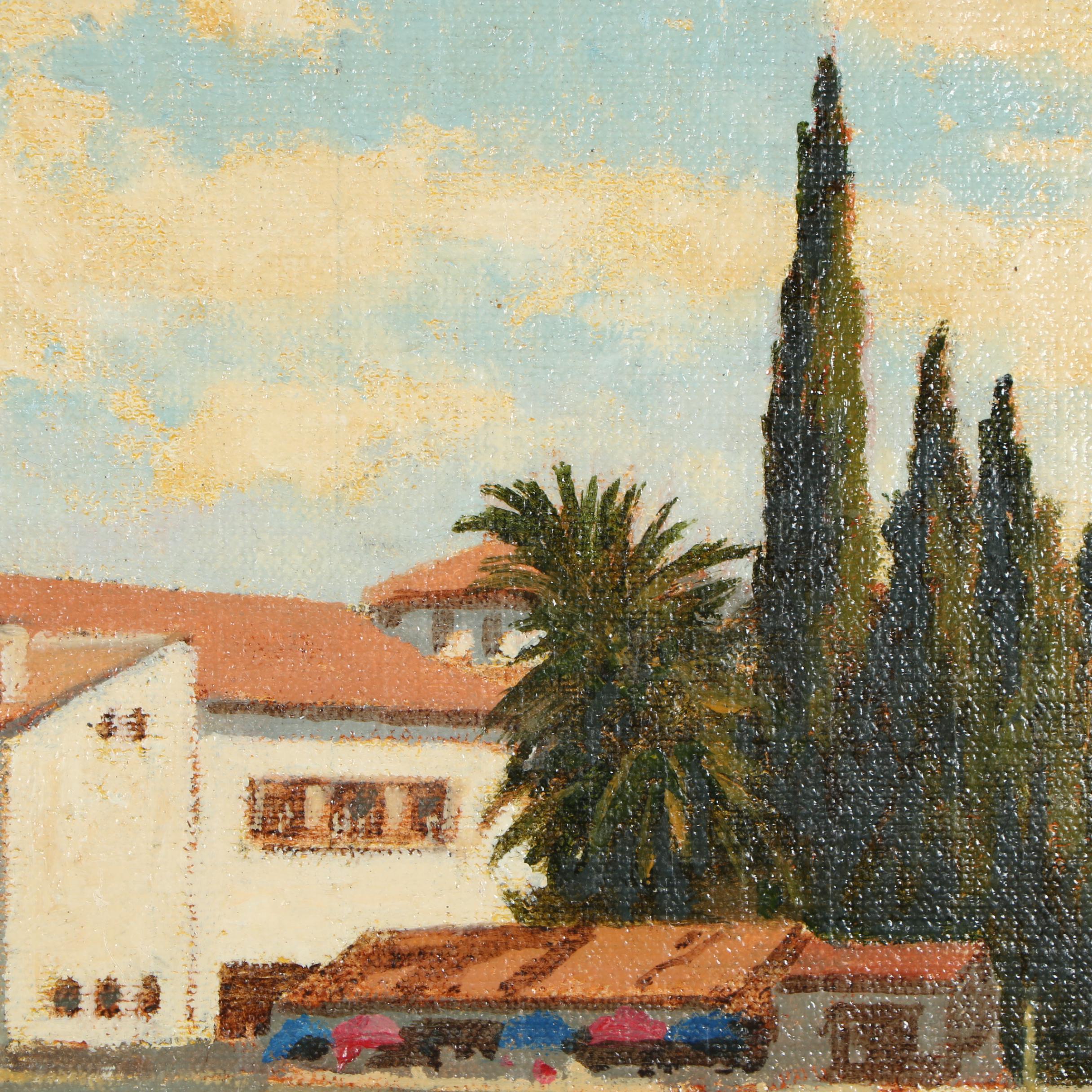 E. Bruce McKay Oil Painting "Caanes Port"