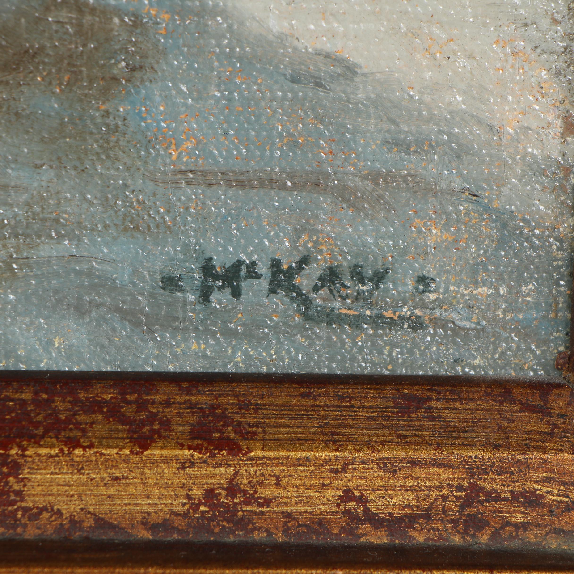 E. Bruce McKay Oil Painting "Caanes Port"