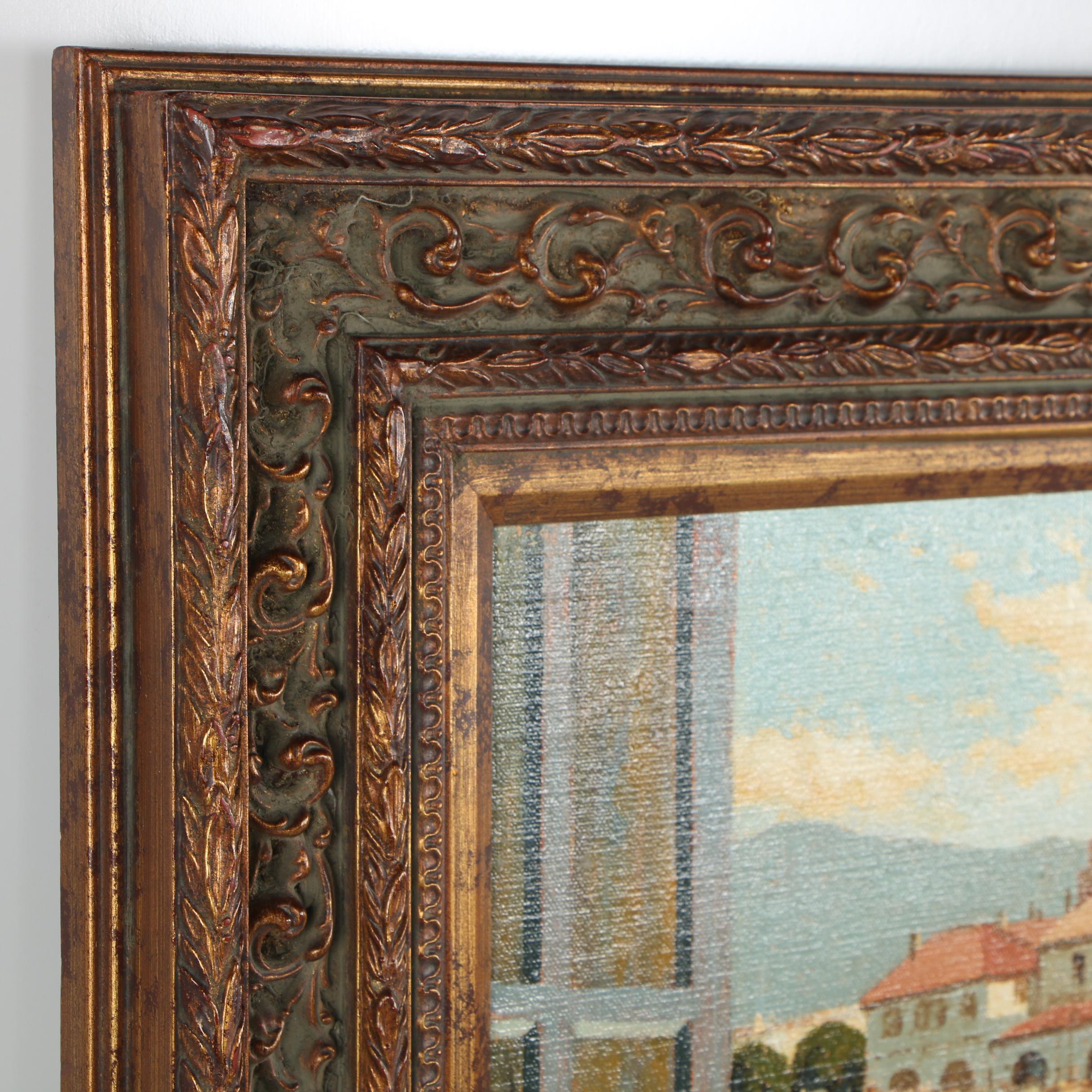 E. Bruce McKay Oil Painting "Caanes Port"