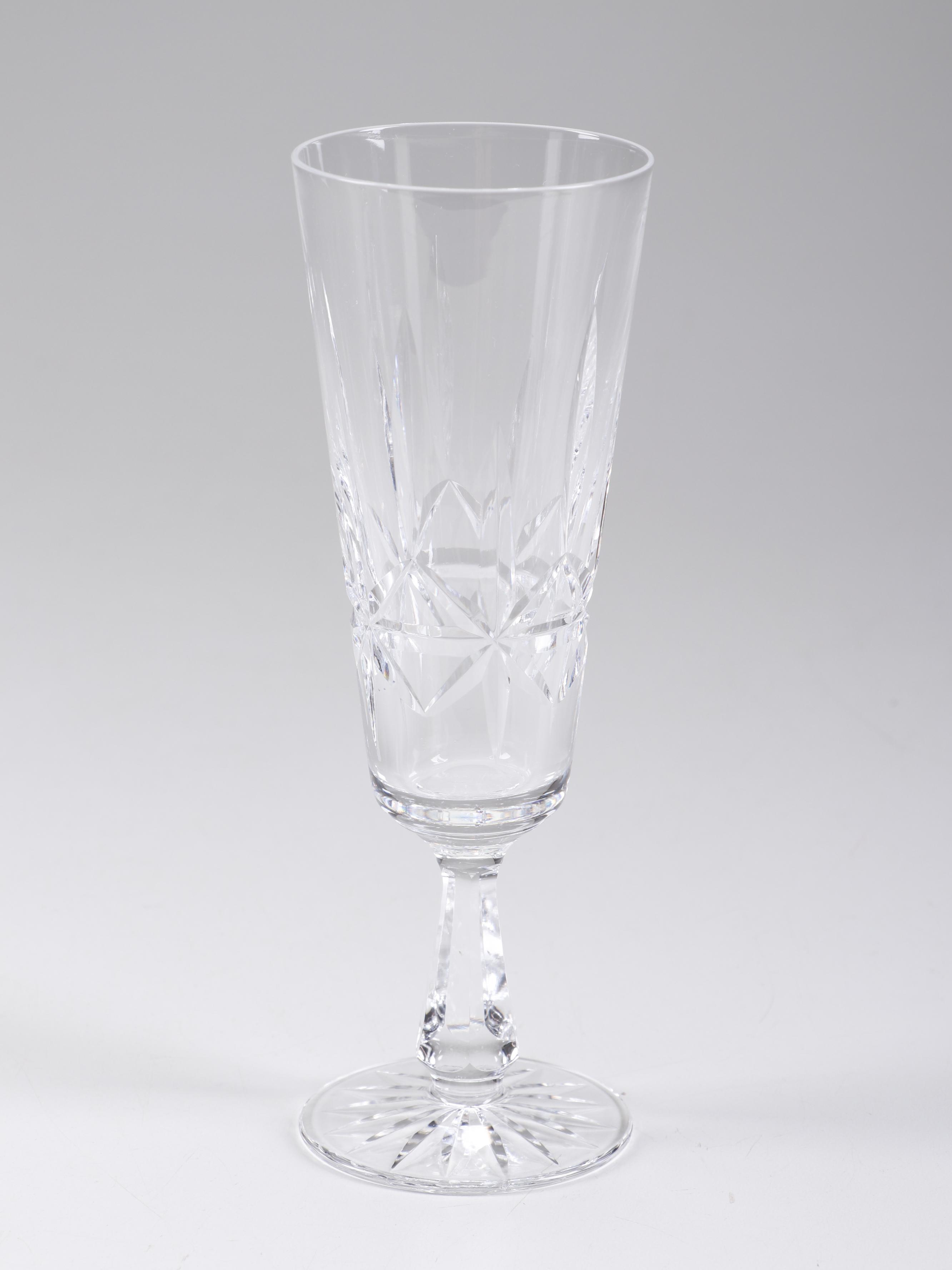 Waterford "Rosslare" Crystal Stemware