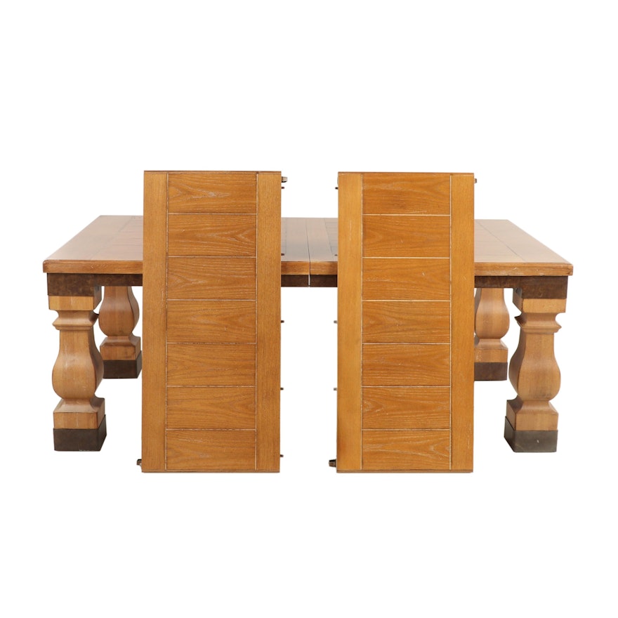 Contemporary Drexel-Heritage Wooden Dining Table