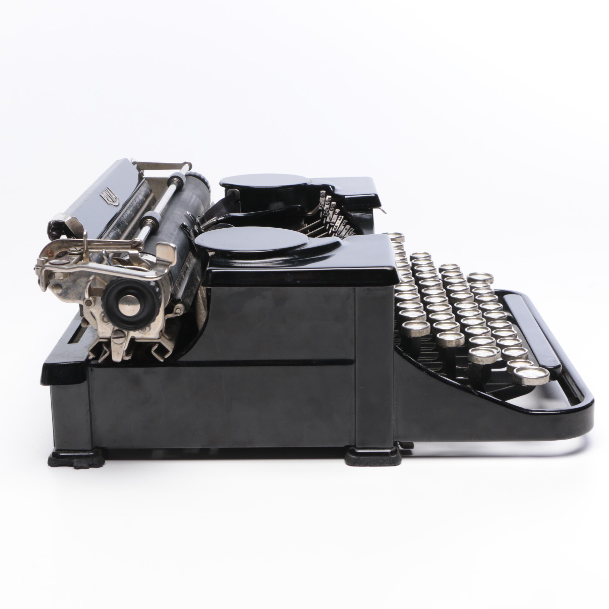 Royal Portable Typewriter in Case, circa 1930