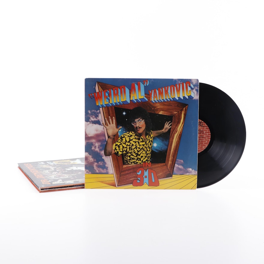 Comedy and Novelty Records Including "Weird" Al Yankovic and George Carlin