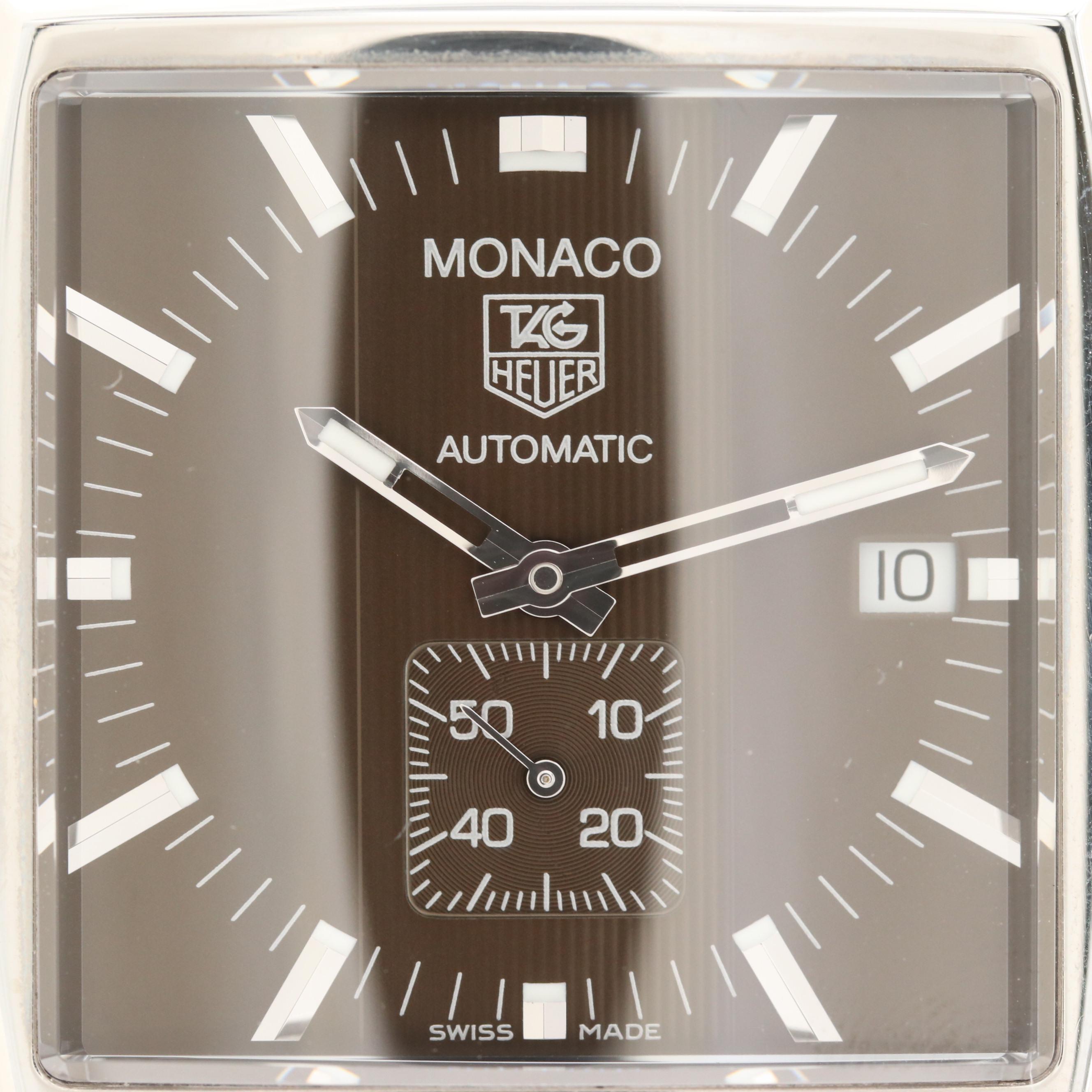 TAG Heuer Monaco Stainless Steel Automatic Watch
