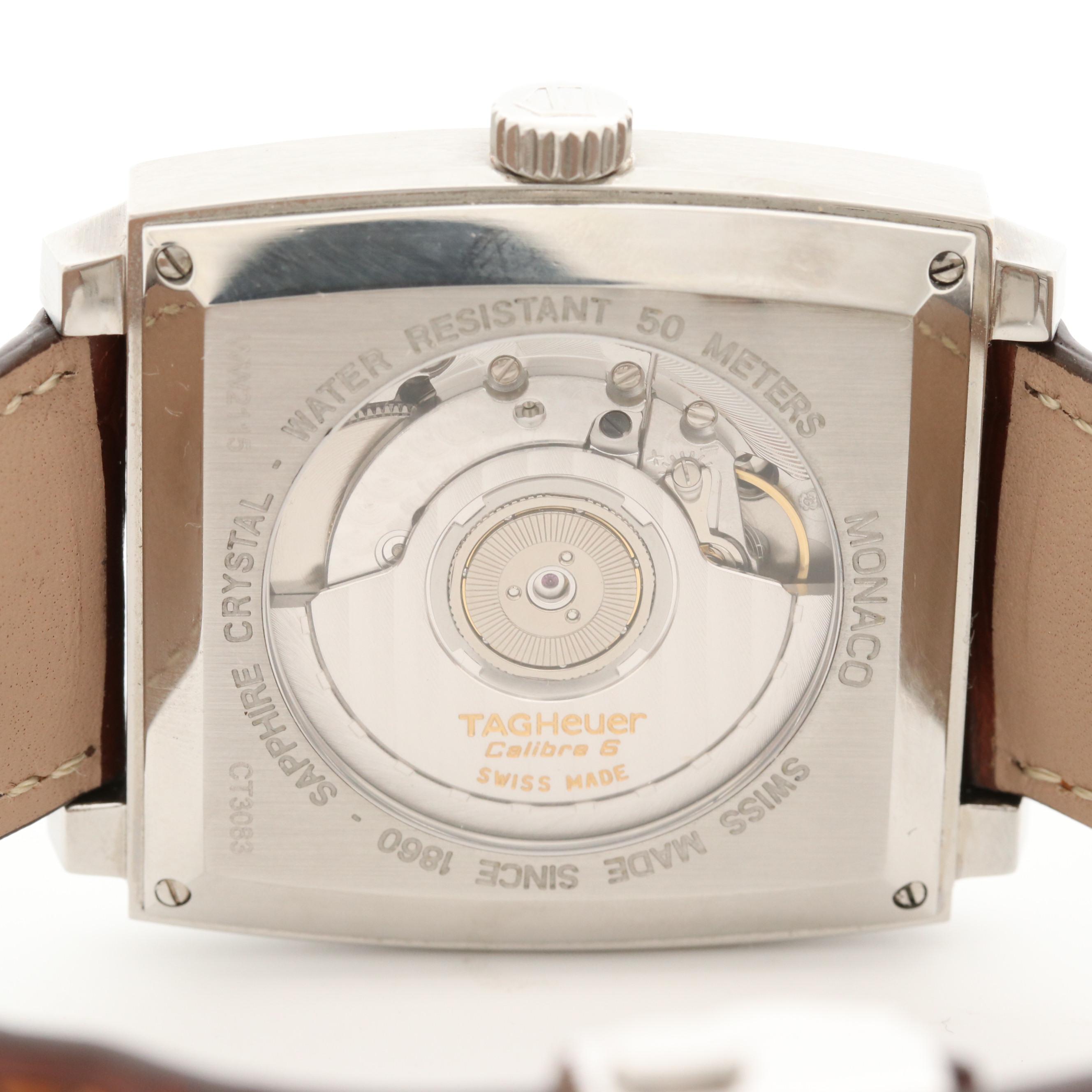 TAG Heuer Monaco Stainless Steel Automatic Watch