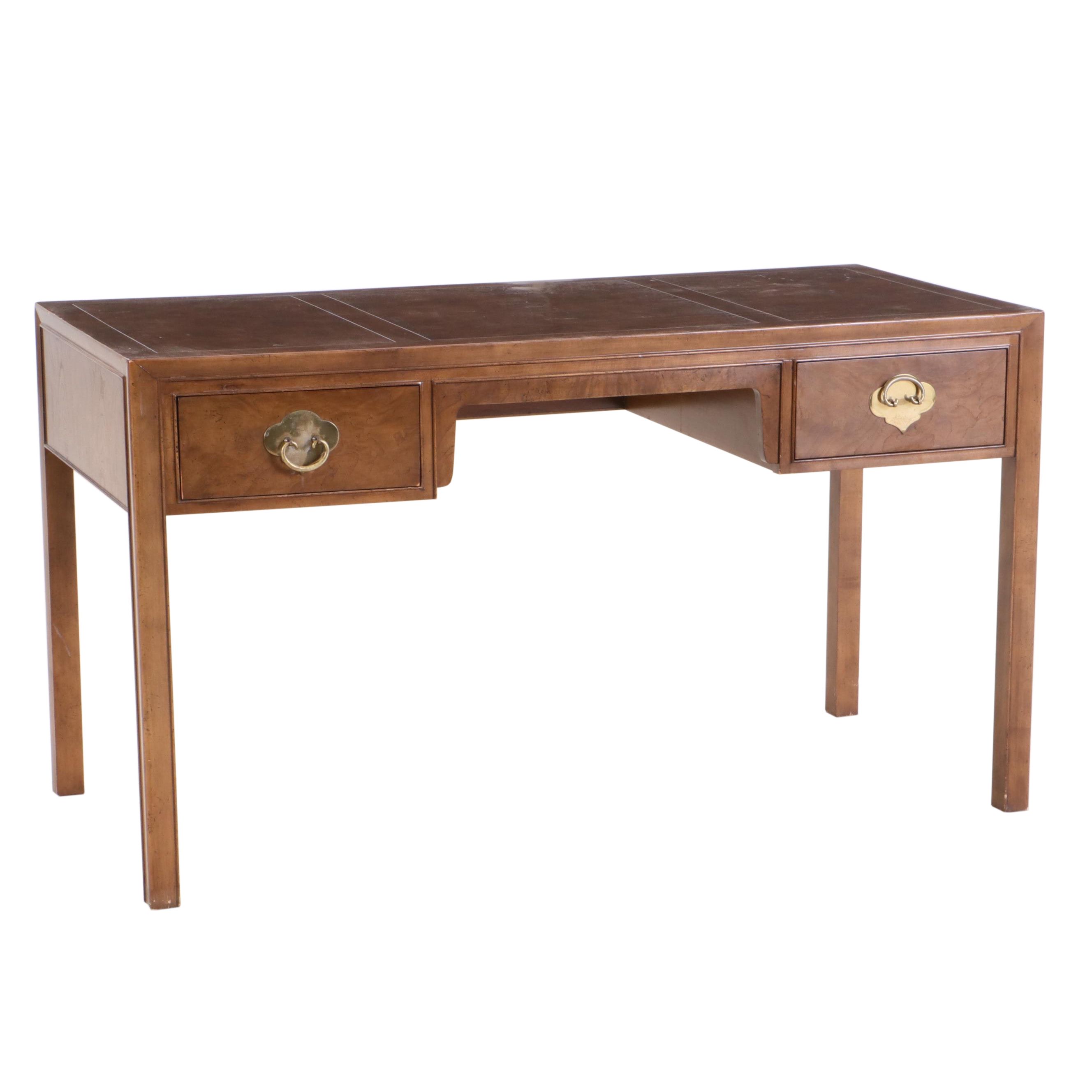 Baker Furniture Walnut Finish Desk | EBTH