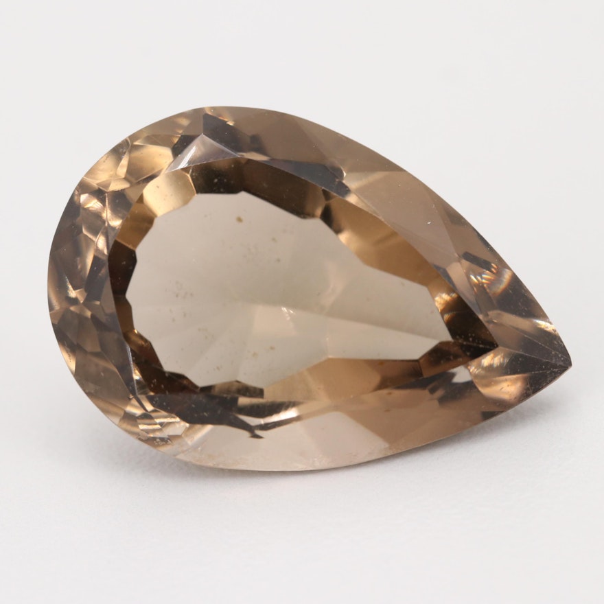 Loose 38.30 CT Smoky Topaz Gemstone