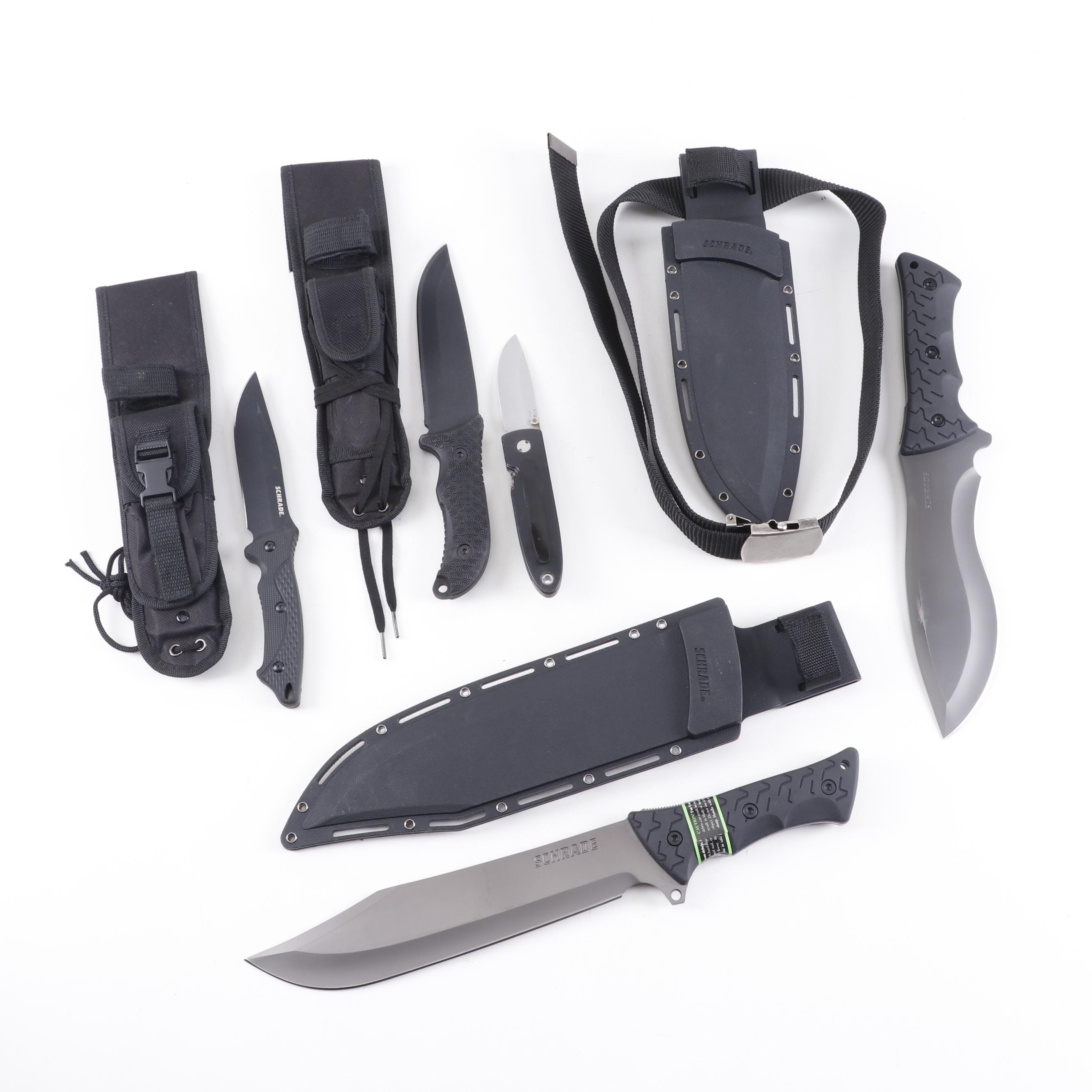 Schrade Survival Knives Assortment