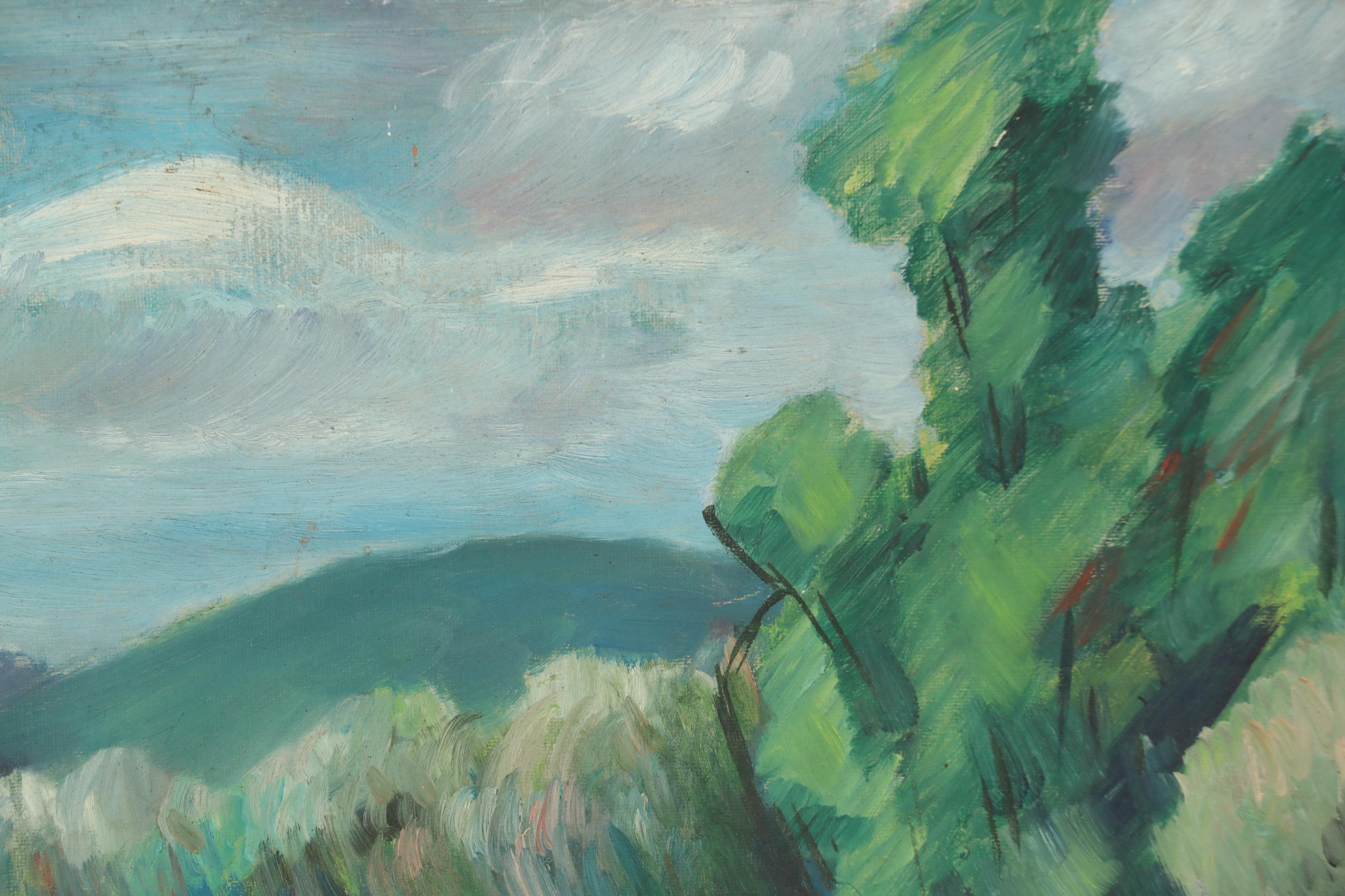 Thomas Brownell Eldred Oil Portrait "Green Lake"