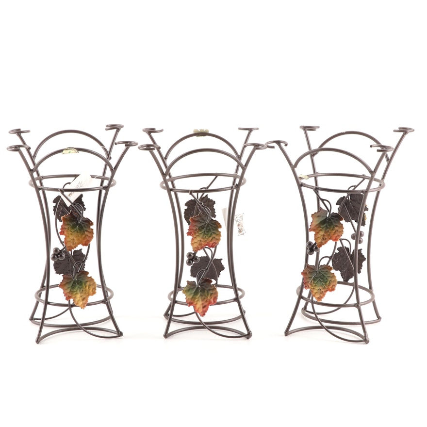 Wine Bottle and Wine Glass Holders