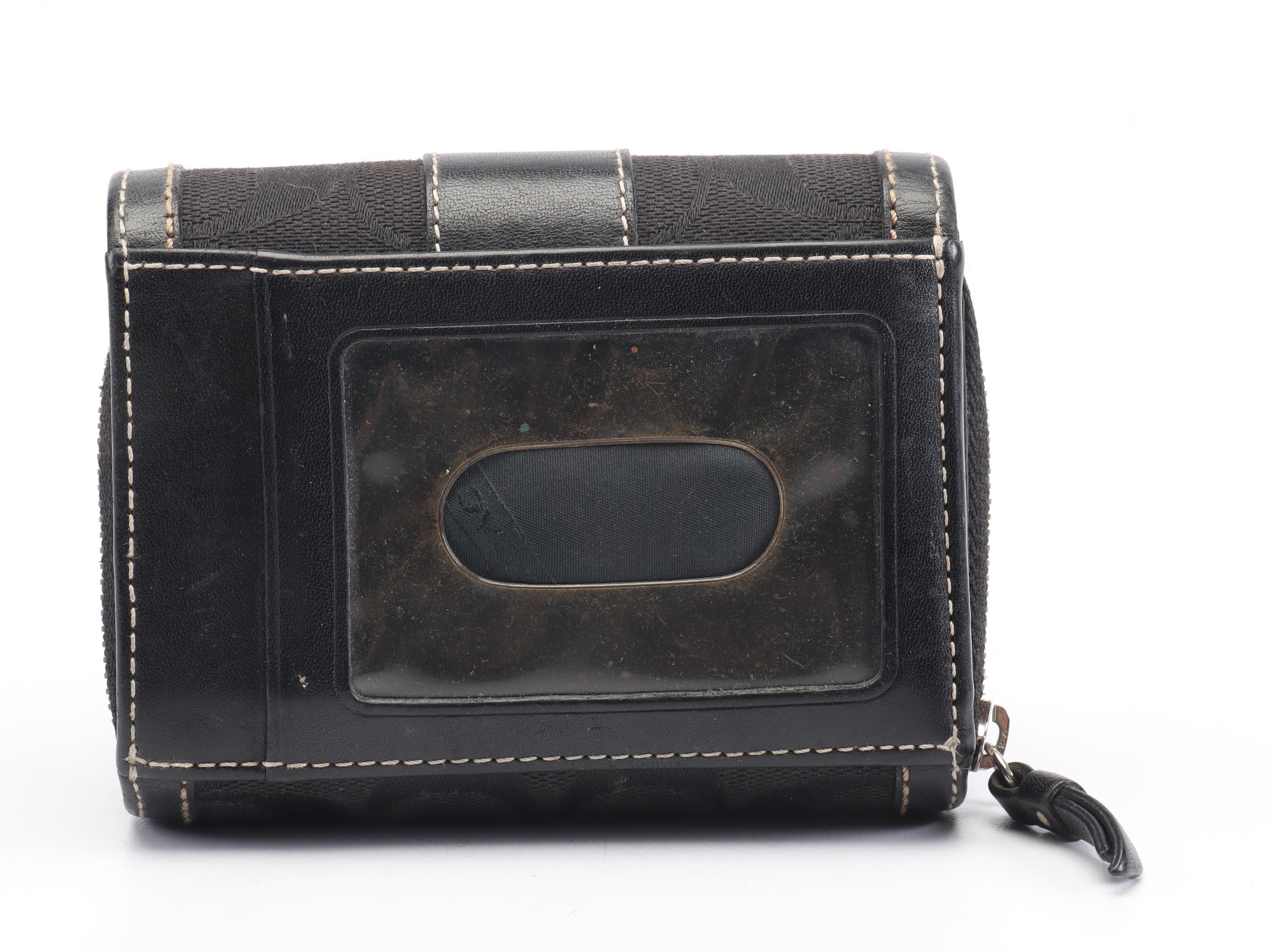 Coach Signature Canvas Satchel and Wallet with Tory Burch Leather Shoulder Bag