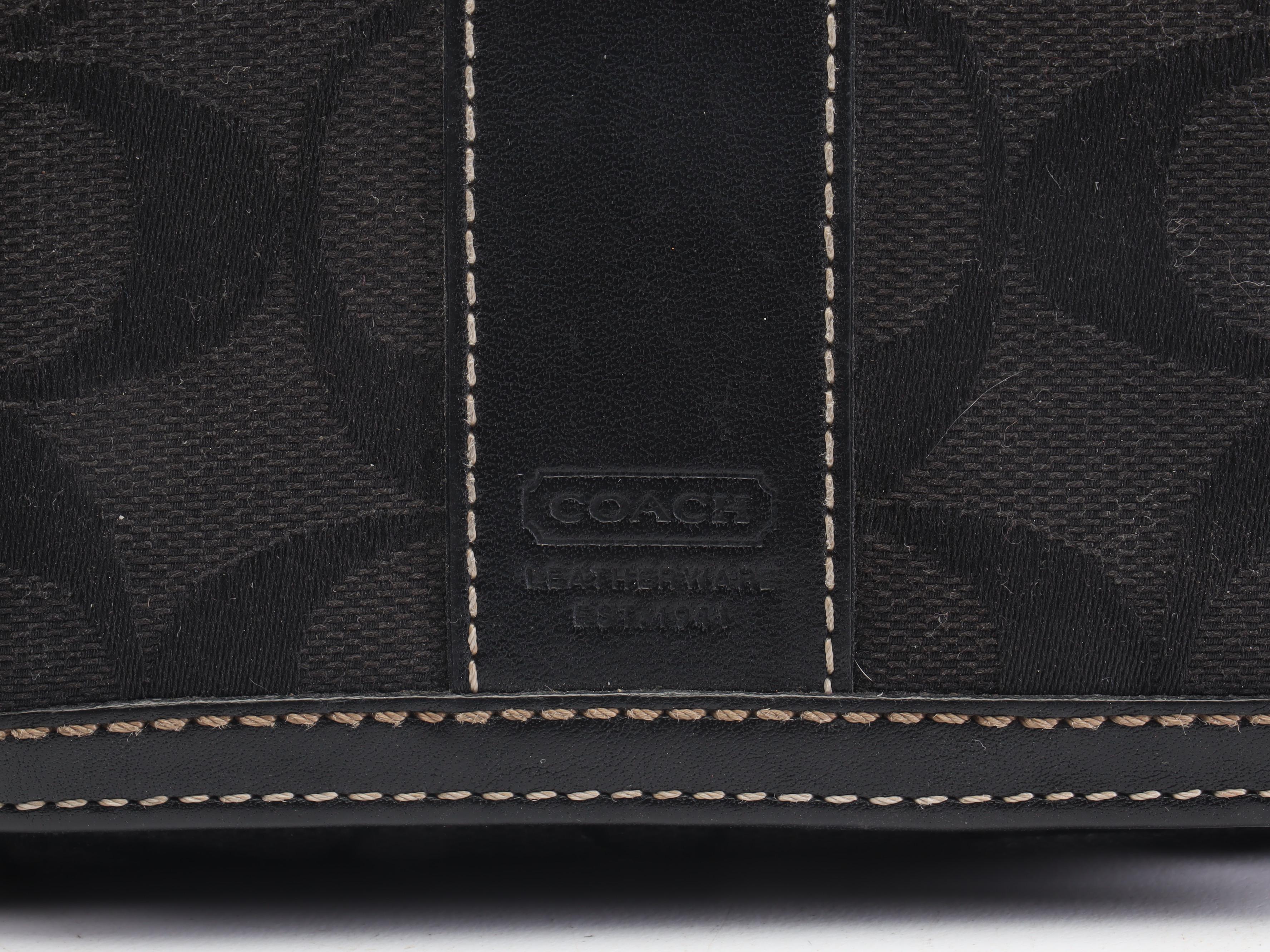 Coach Signature Canvas Satchel and Wallet with Tory Burch Leather Shoulder Bag