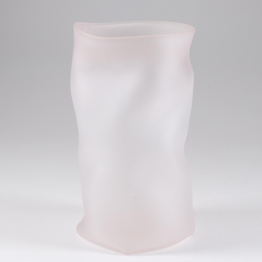Contemporary Art Glass Vase