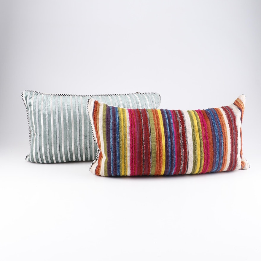 MacKenzie-Childs Cotton Blend Decorative Pillows