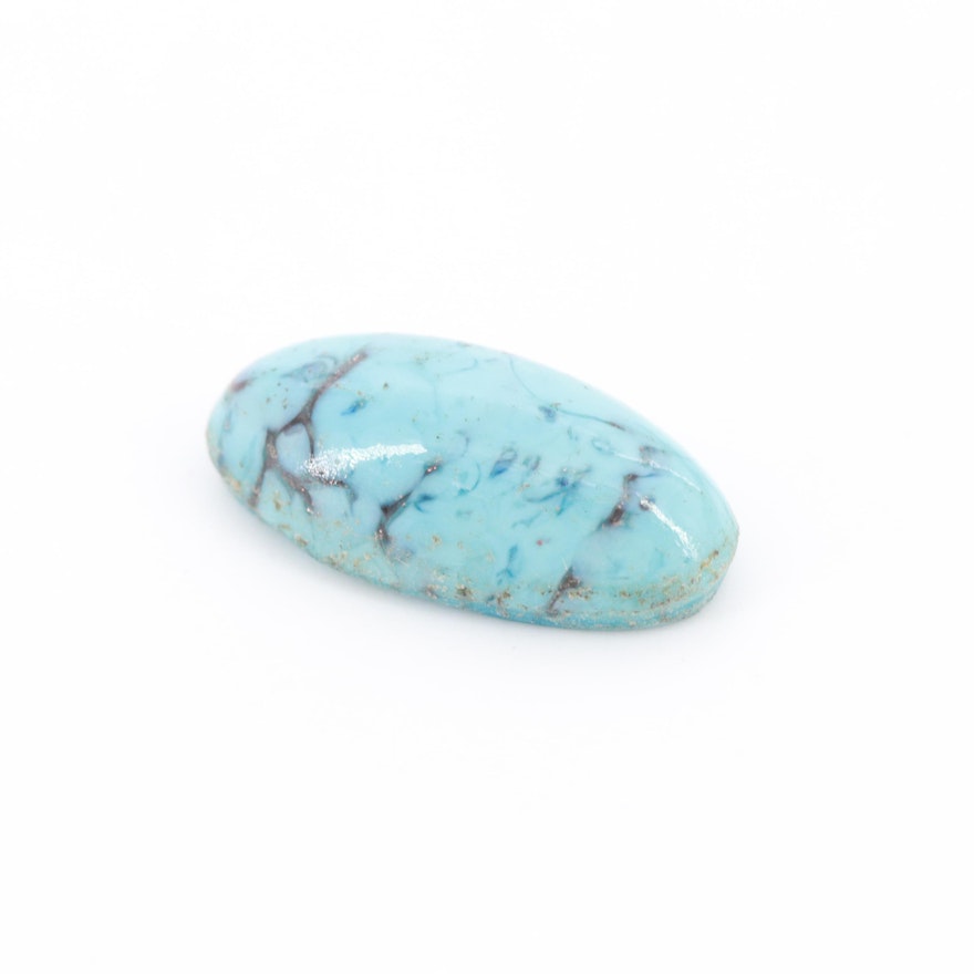 Loose Oval Cabochon Turquoise Gemstone