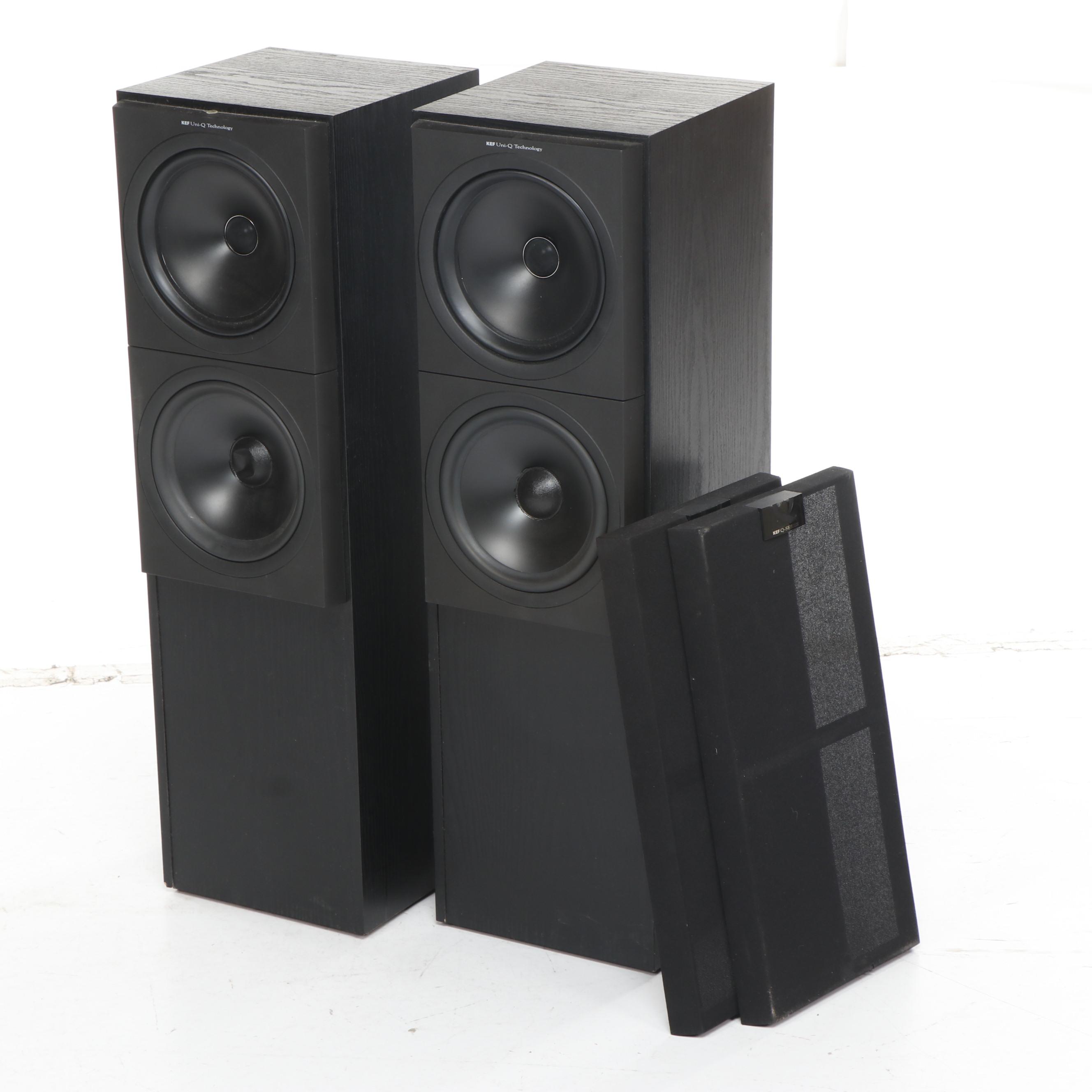 Pair of Kef Q-Series Speakers, Late 20th Century