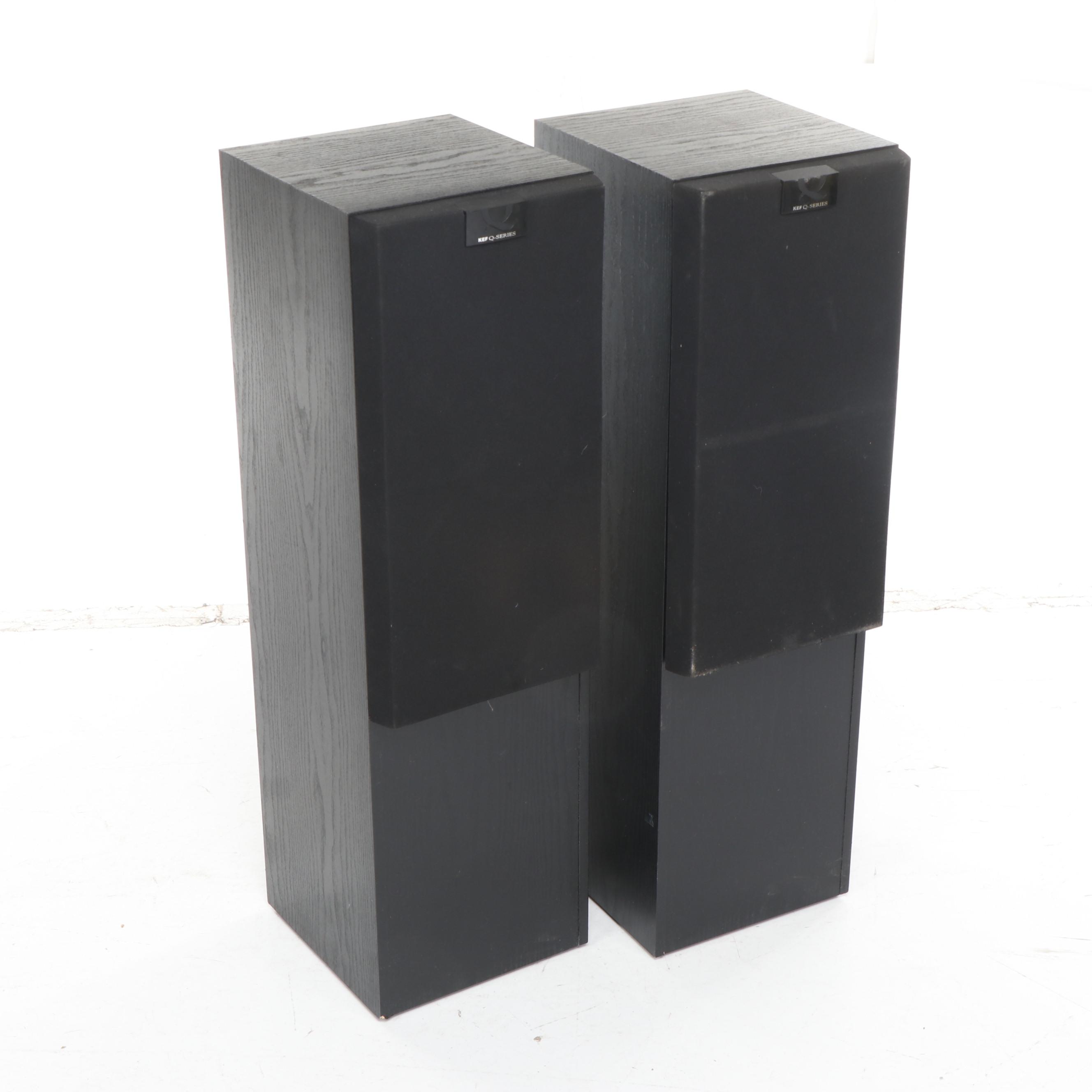 Pair of Kef Q-Series Speakers, Late 20th Century