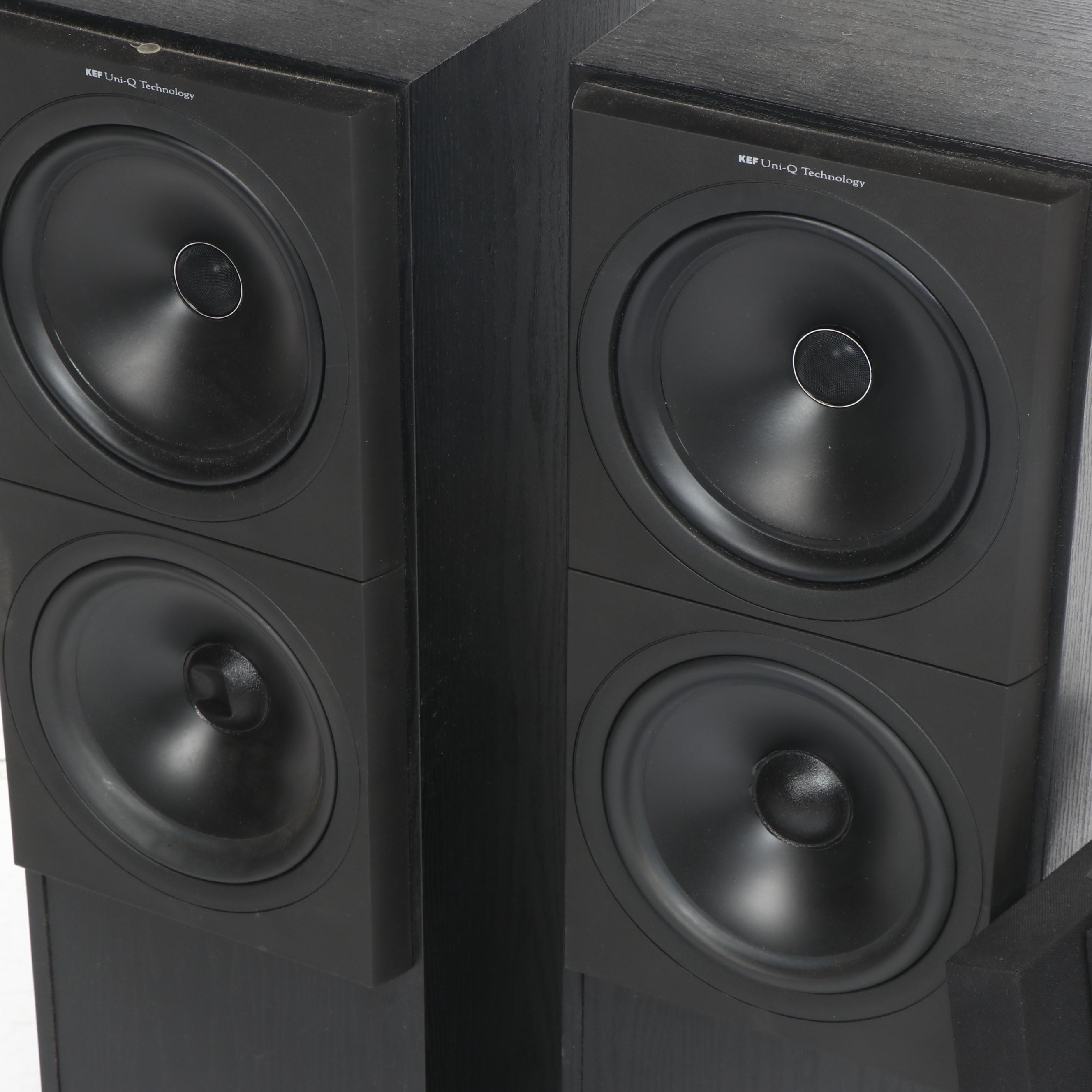 Pair of Kef Q-Series Speakers, Late 20th Century