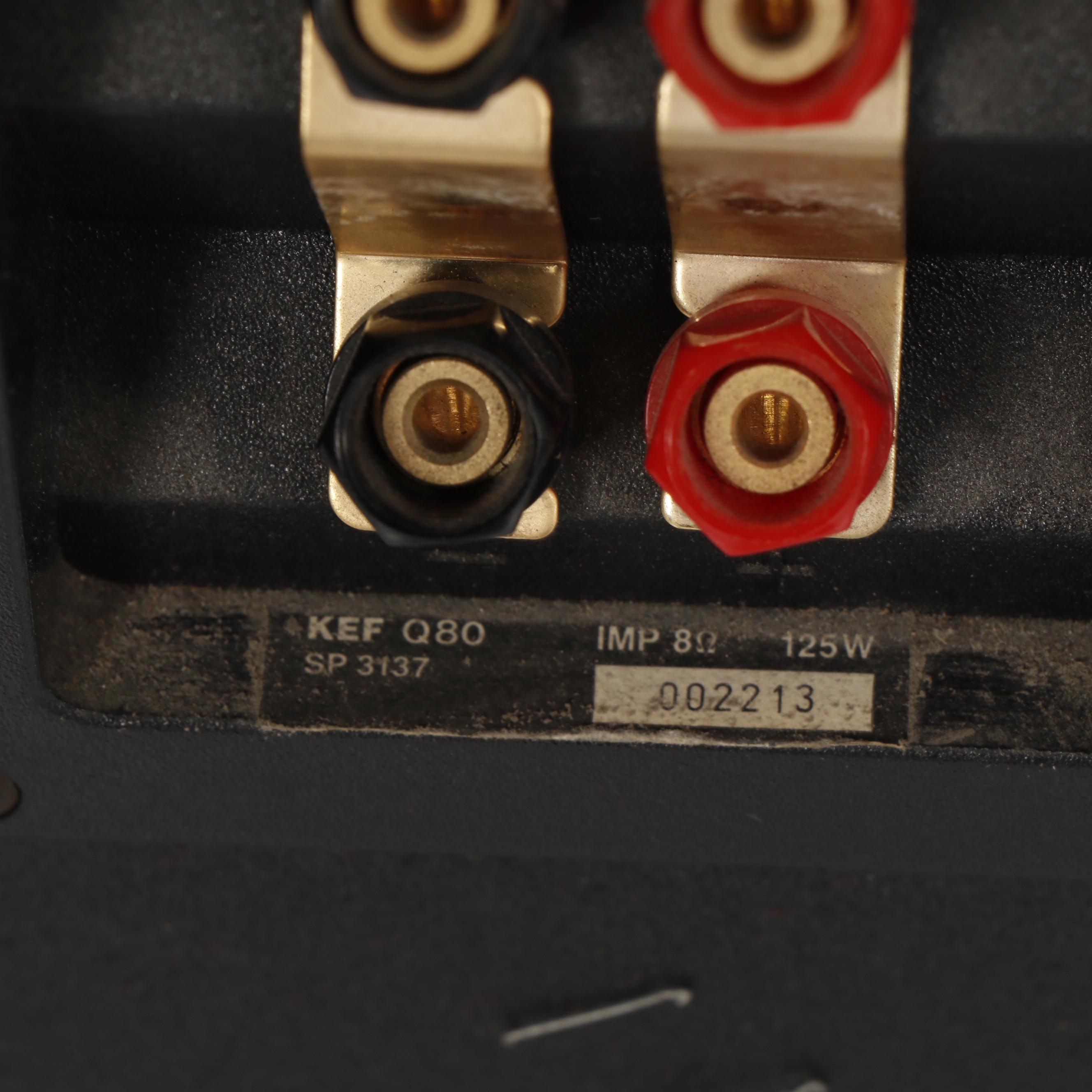 Pair of Kef Q-Series Speakers, Late 20th Century