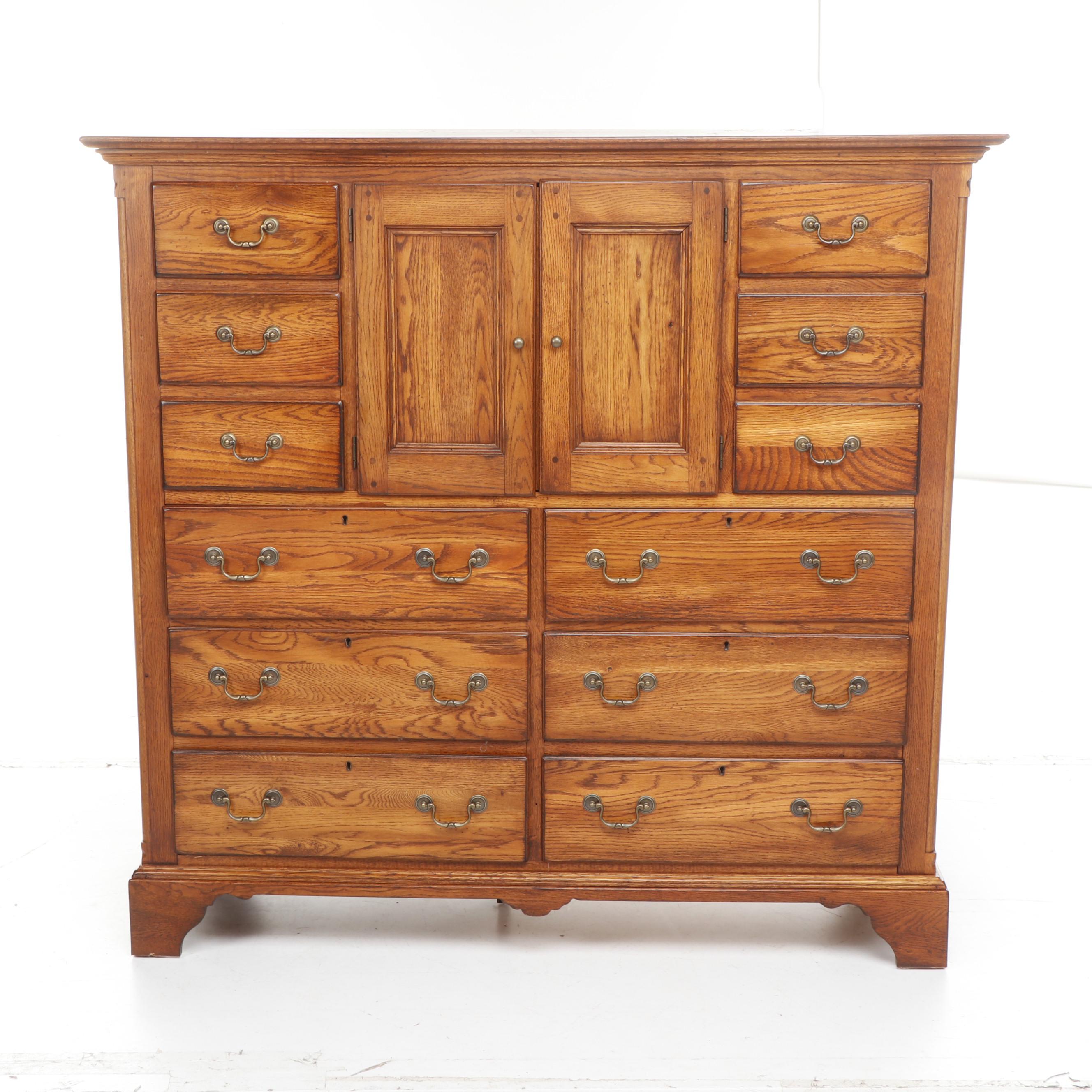 Bob Timberlake for Lexington "Gentleman's Chest" Oak Chest of Drawers