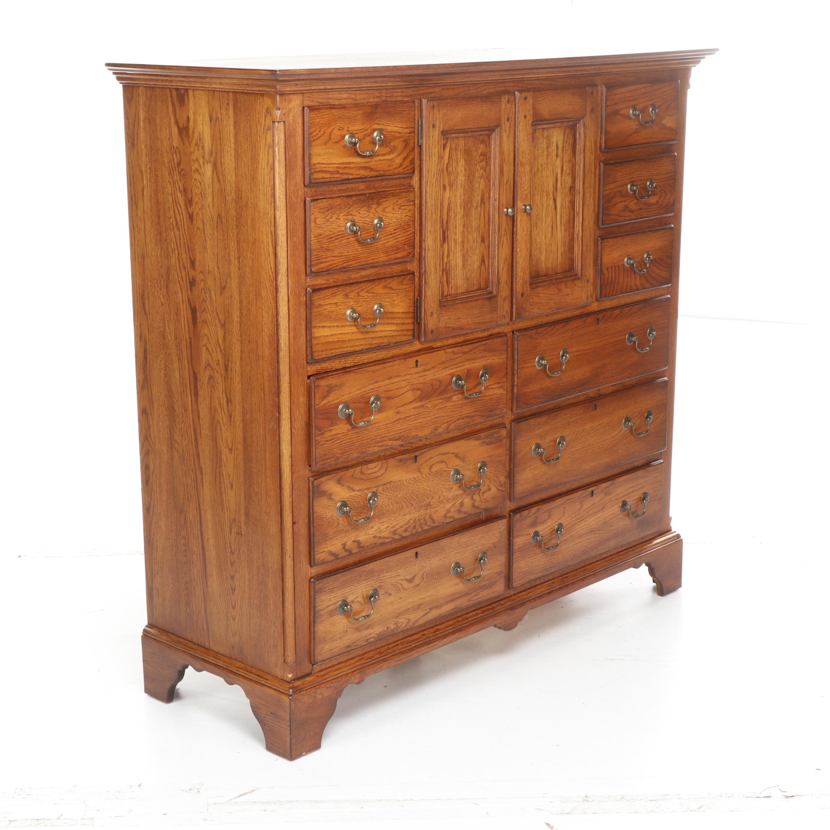 Bob Timberlake for Lexington "Gentleman's Chest" Oak Chest of Drawers