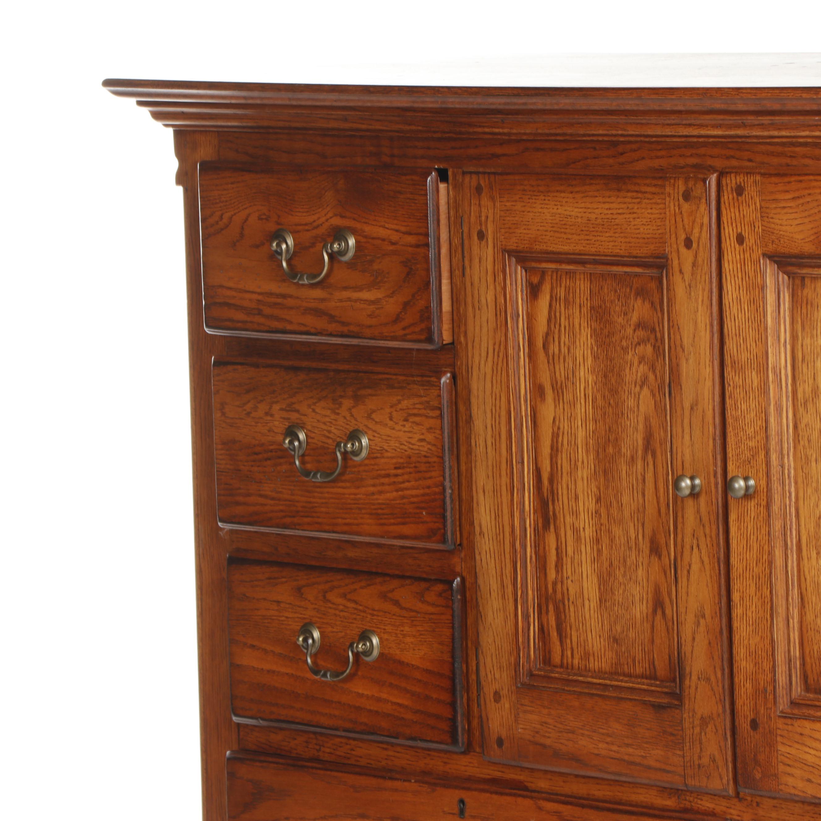 Bob Timberlake for Lexington "Gentleman's Chest" Oak Chest of Drawers