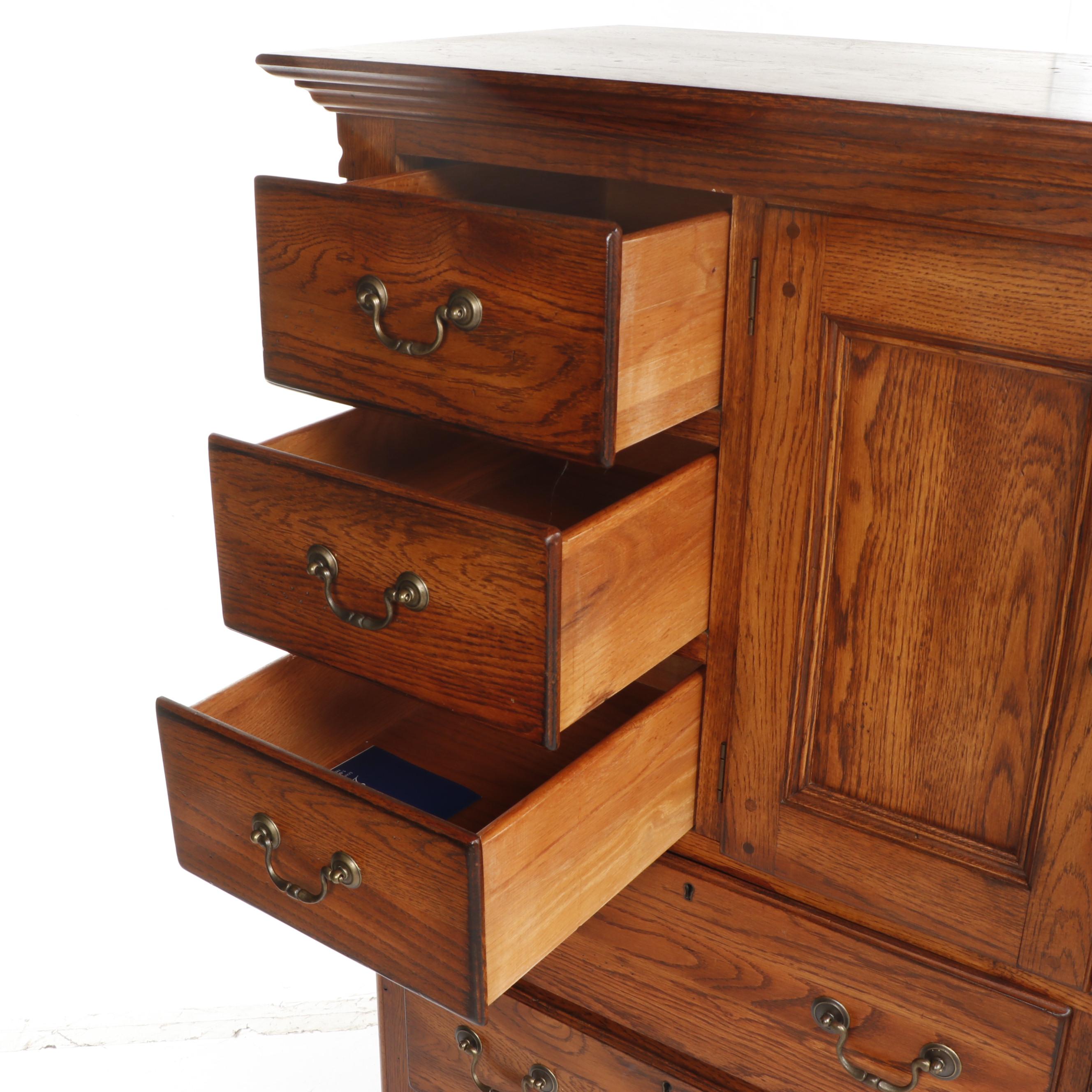 Bob Timberlake for Lexington "Gentleman's Chest" Oak Chest of Drawers