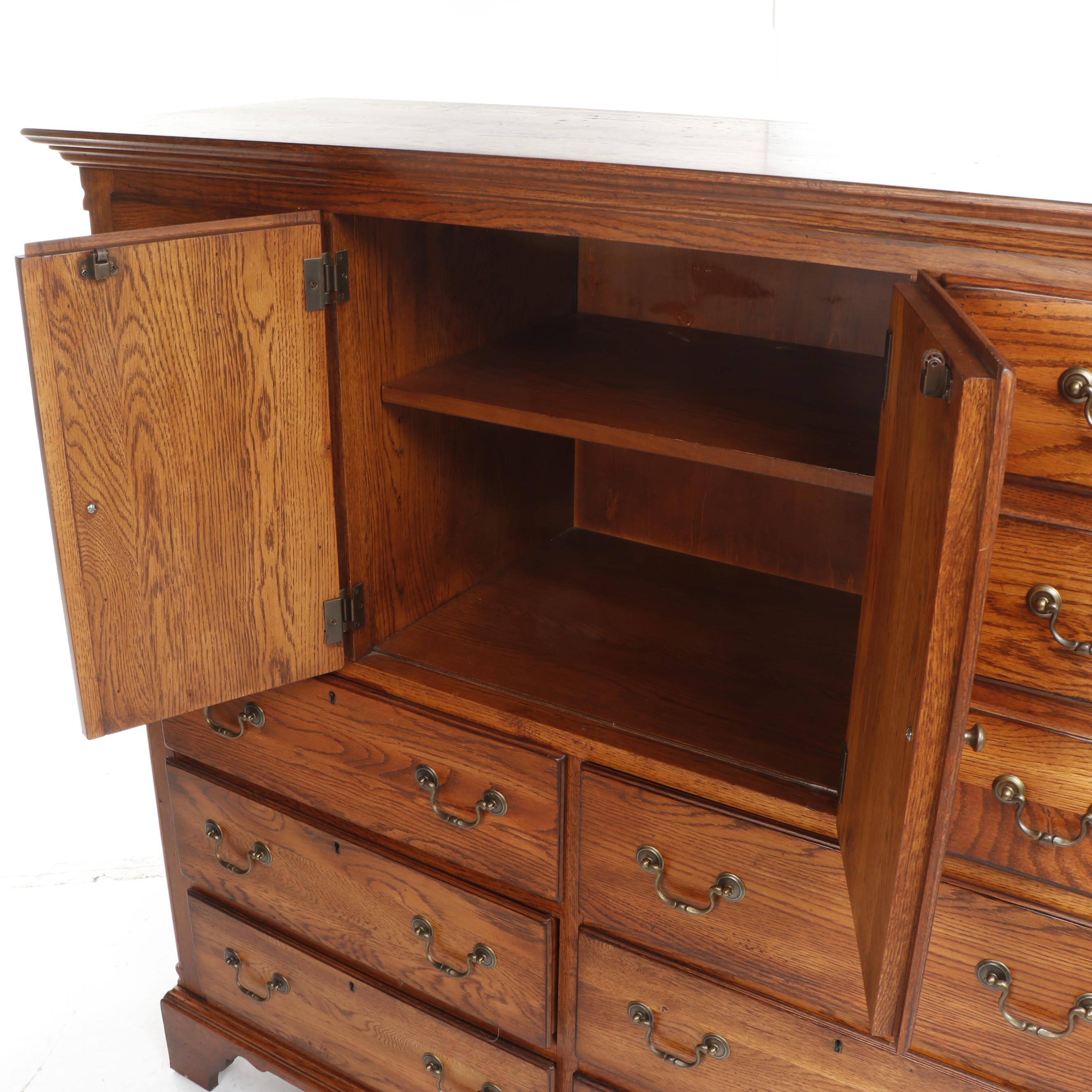 Bob Timberlake for Lexington "Gentleman's Chest" Oak Chest of Drawers