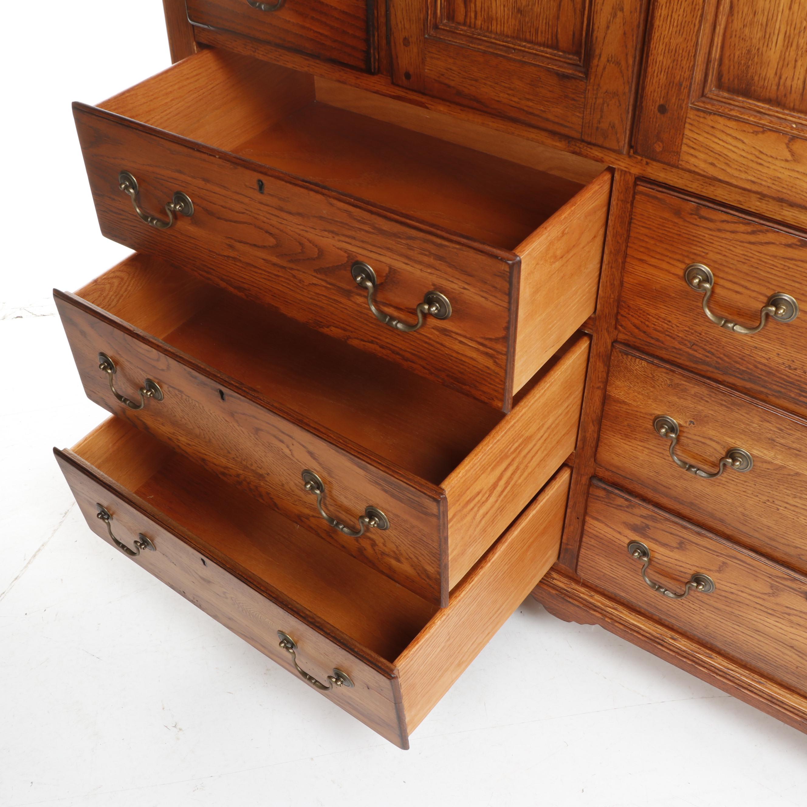 Bob Timberlake for Lexington "Gentleman's Chest" Oak Chest of Drawers