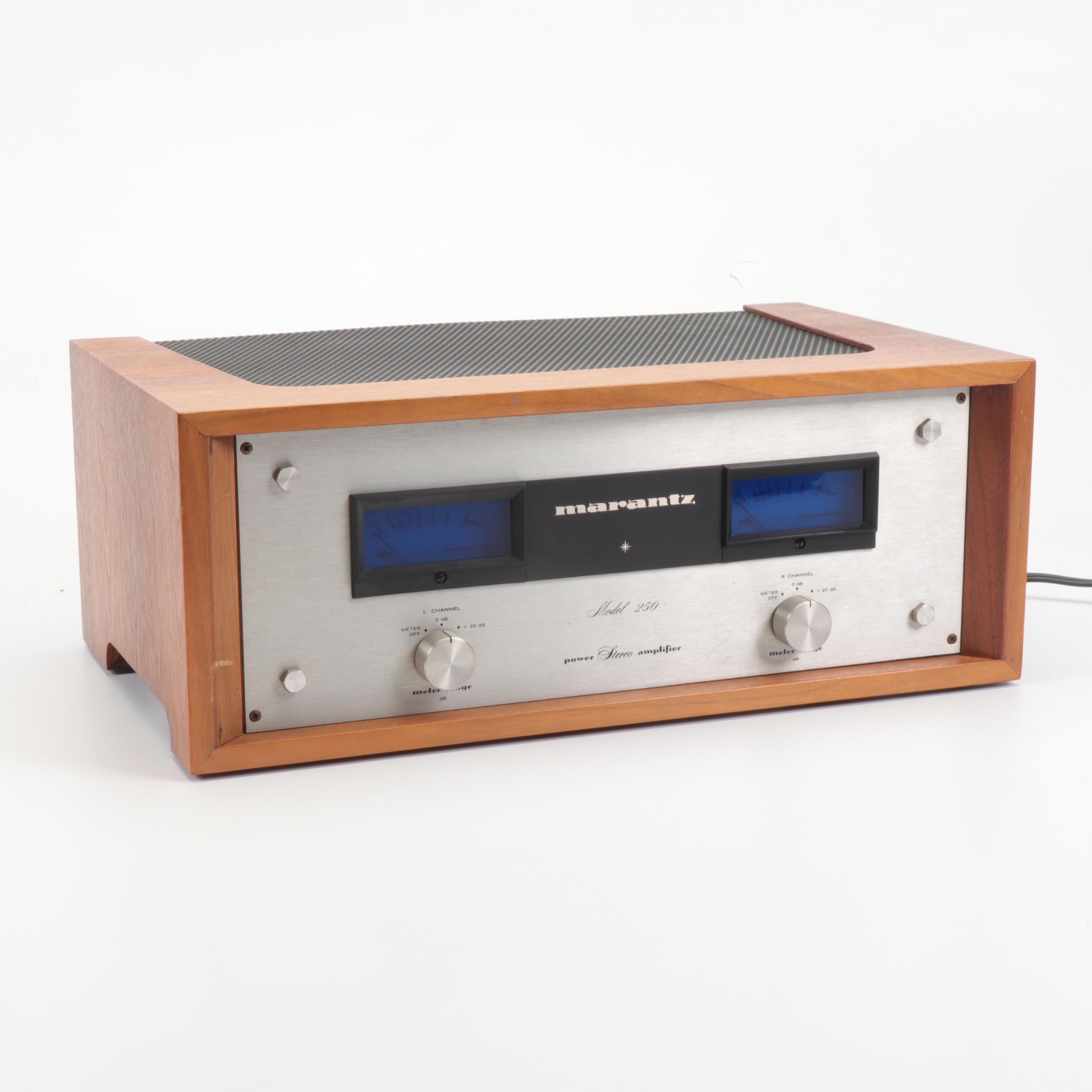 Marantz Model 250 Power Stereo Amplifier, Mid-Century